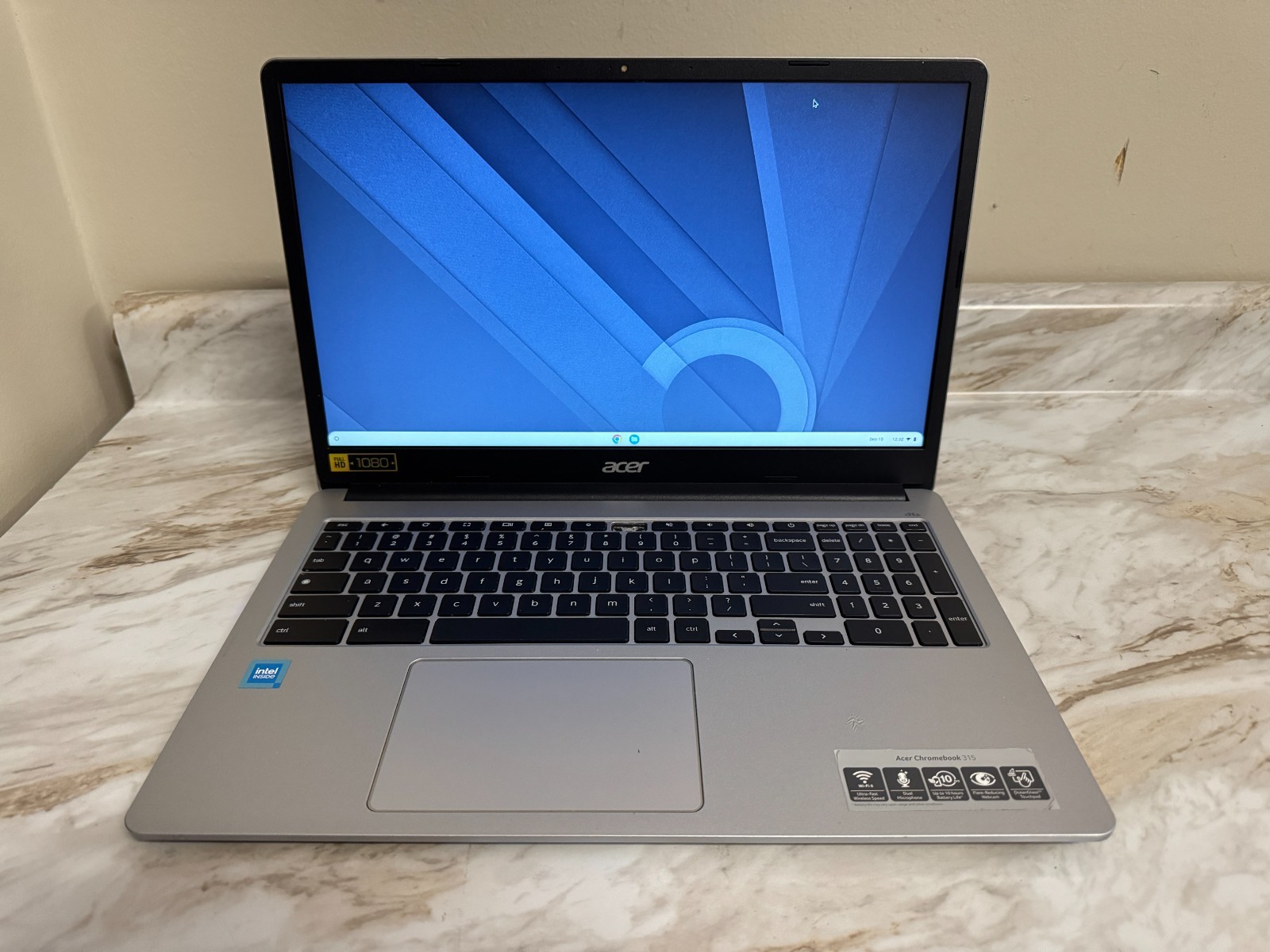 Acer Chromebook 315 15.6″ FHD Celeron N4500 4GB 64GB Chrome OS