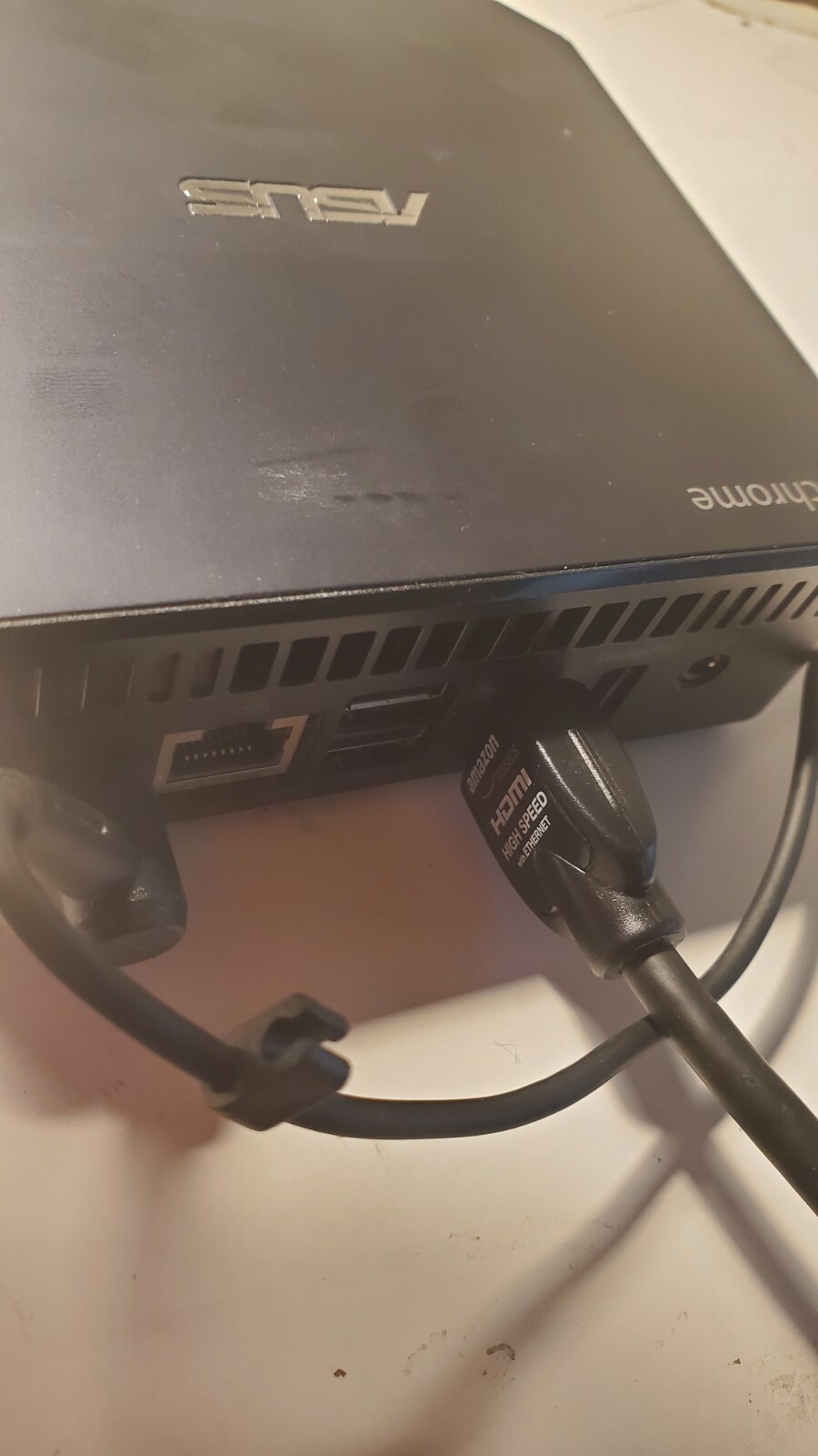 ASUS CN60 ChromeBox 1.4Ghz 2955U Intel 16GB SSD 2GB Ram Power Supply included