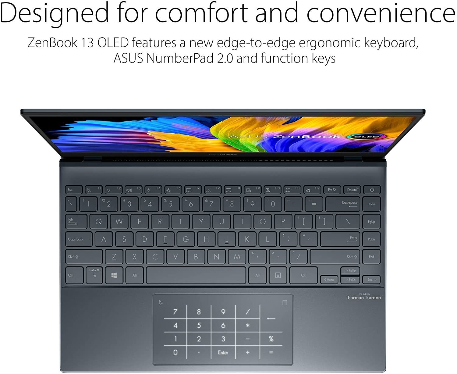 ASUS ZenBook 13 Ultra-Slim Laptop 13.3” OLED FHD NanoEdge Bezel Display Intel