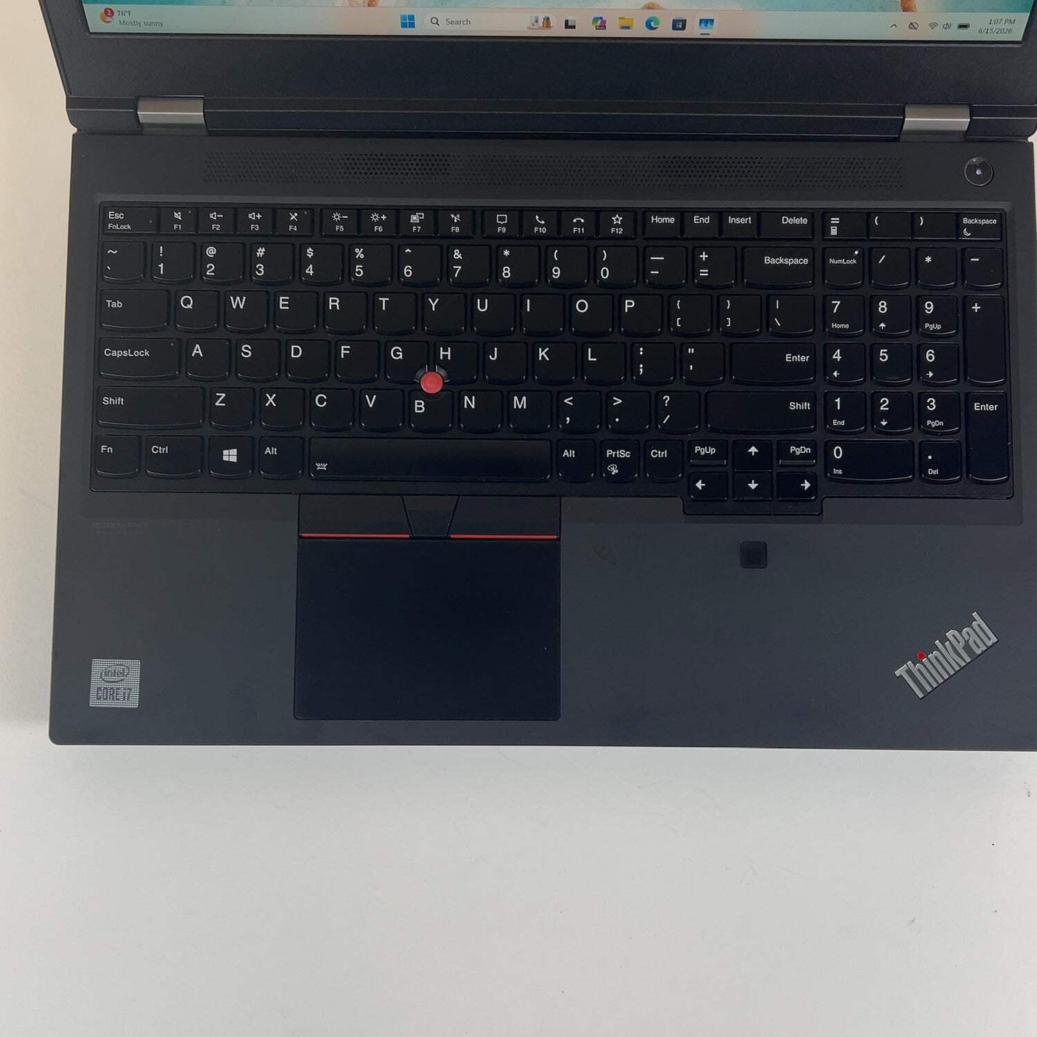 Broken Lenovo Thinkpad T15G Gen 1 i7-10750H 32GB RAM 1TB SSD RTX 2070 Super Read