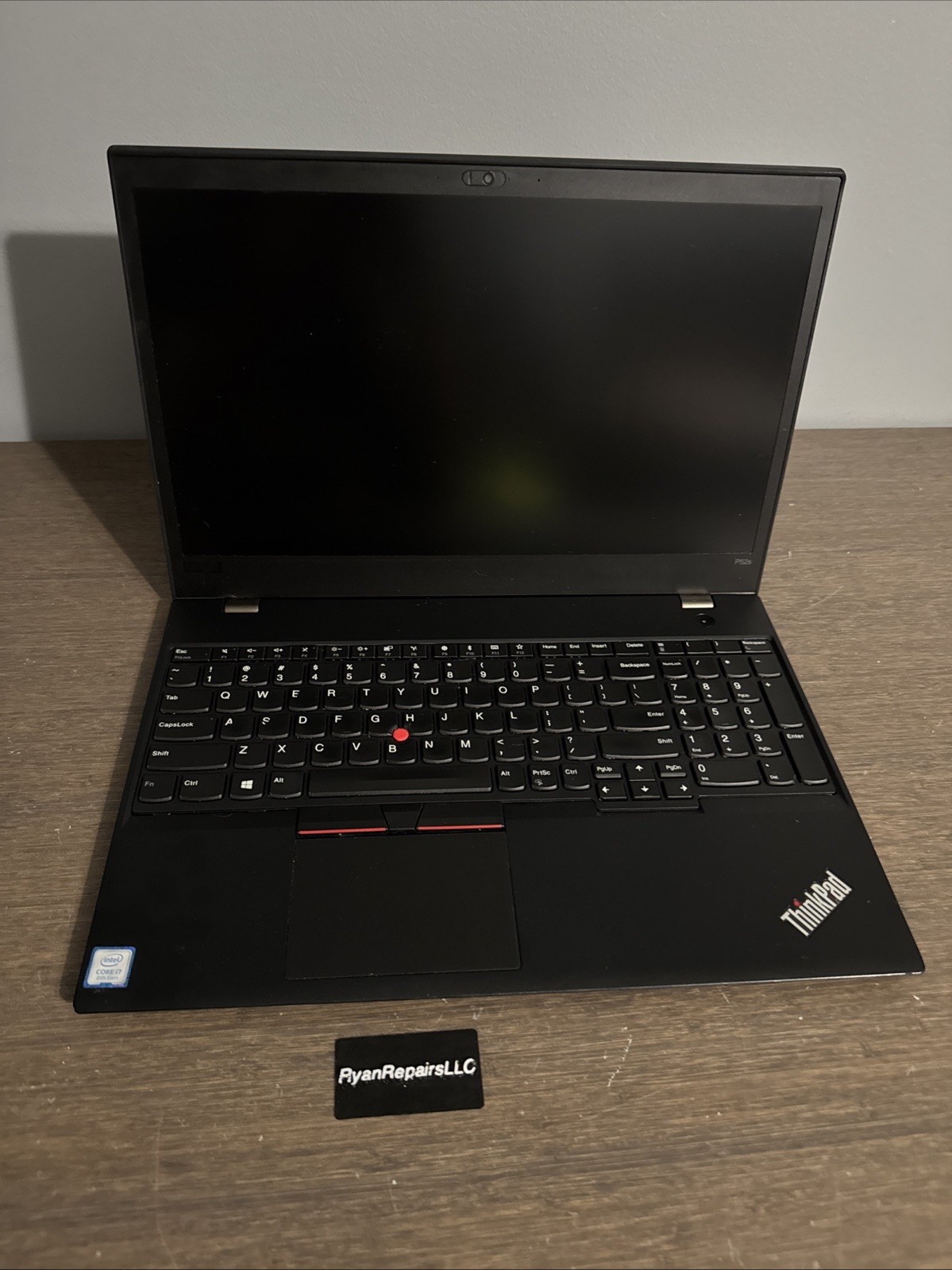 Lenovo ThinkPad P52s – No Battery / HDD / RAM – Parts or repair