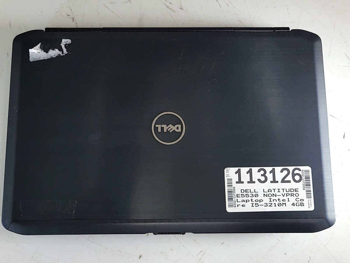 DELL LATITUDE E5530 NON-VPRO Laptop Intel Core I5-3210M 4GB SEE NOTES