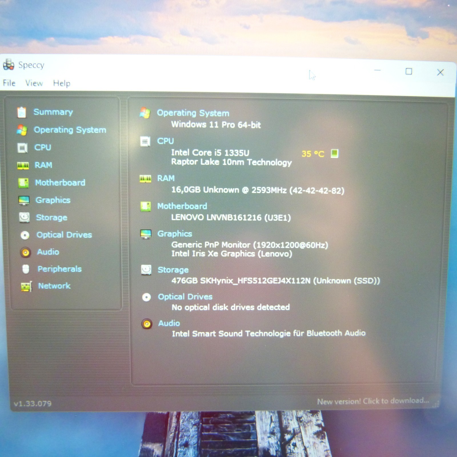 XL SET Lenovo ThinkBook 16 G6 IRL l 512GB SSD Windows 11 PRO l 16GB RAM i5 1335