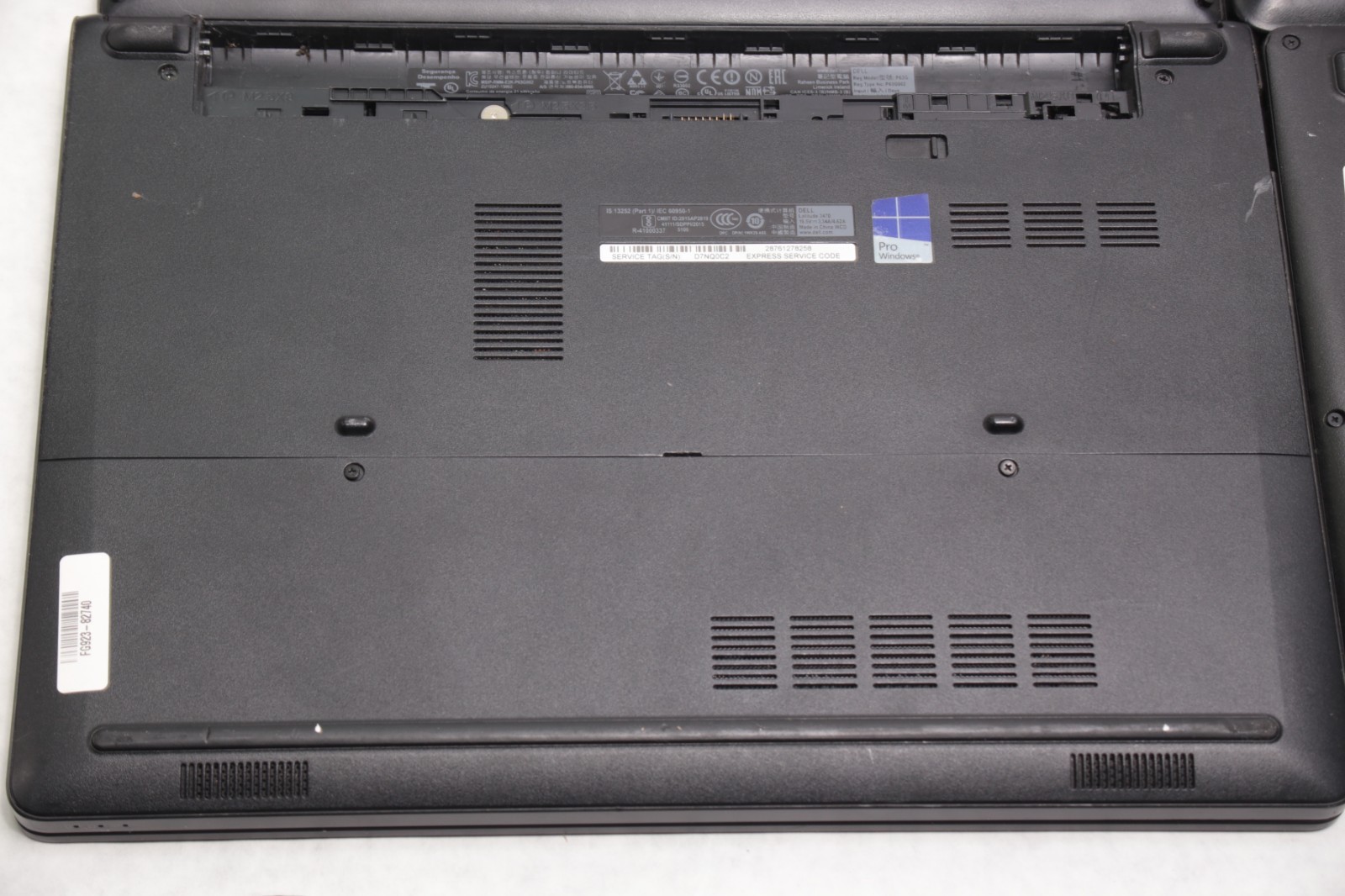 Lot 6x Dell Laptop No RAM/SSD 7480 5491 3470 E5450 E5440 P60G PARTS REPAIR