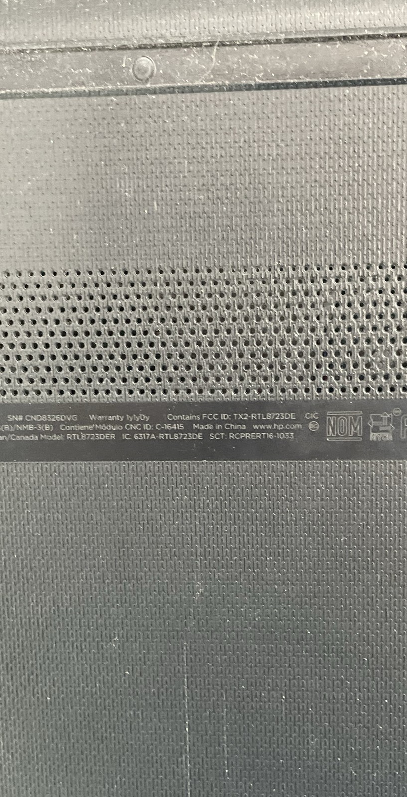 HP 15-db0011dx 15.6 Laptop No HDD For Parts Or Repair