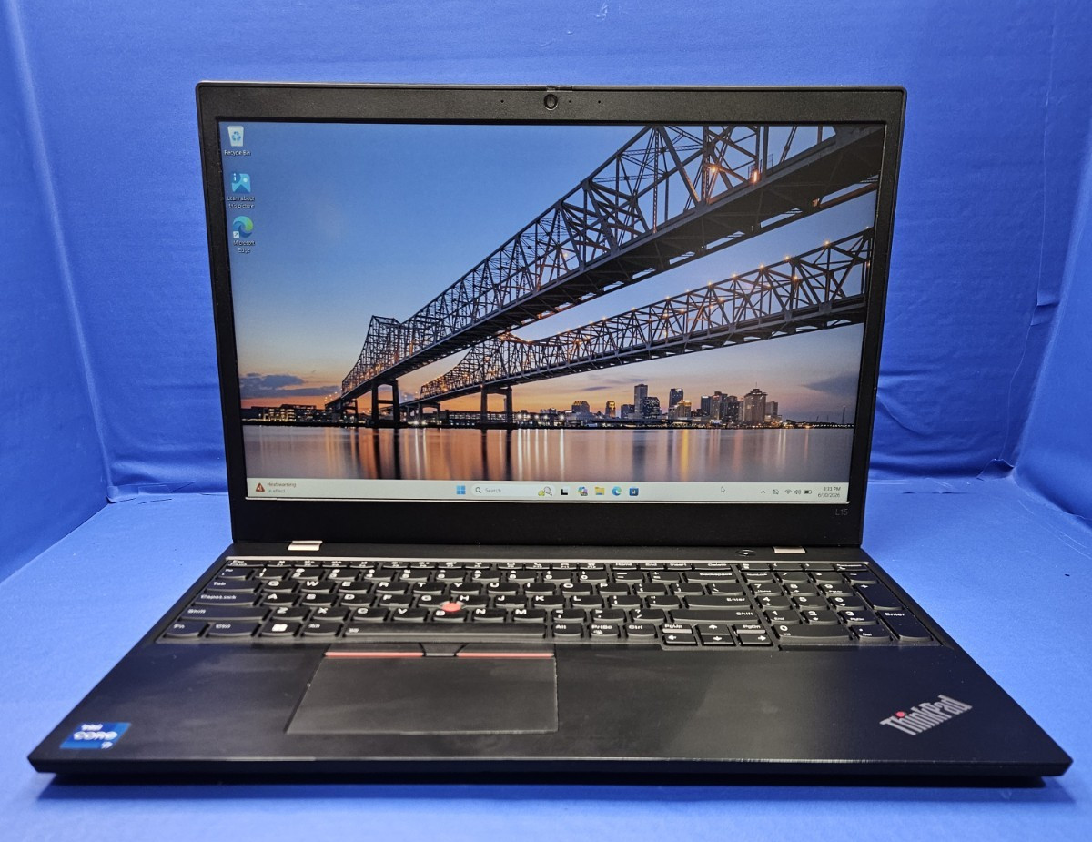 LENOVO ThinkPad L15 Gen 2 Touch Core i7-1165G7 @ 2.80GHz 16GB RAM 256GB SSD W 11