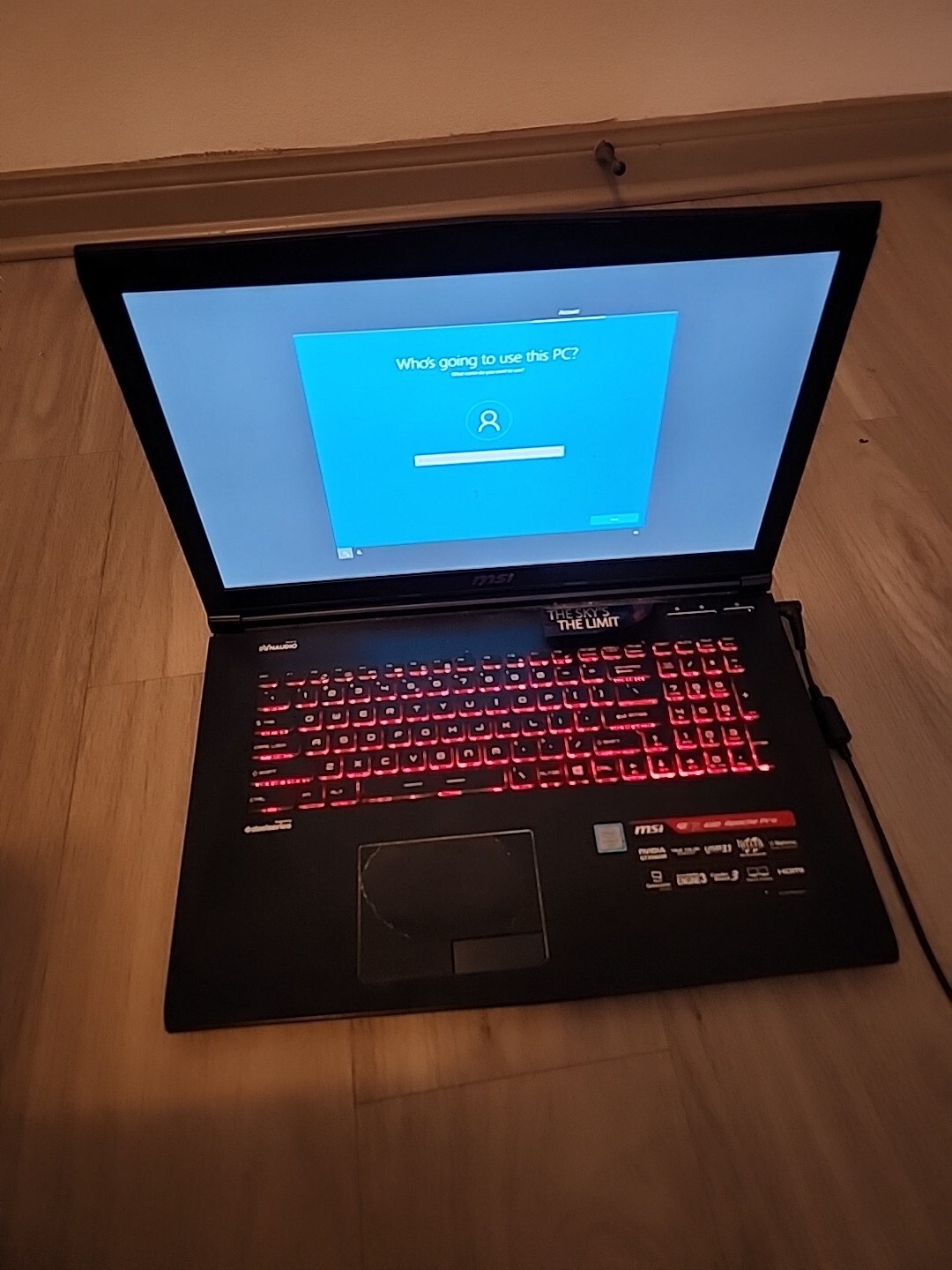 MSI GE72 6QD Apache Pro 17.3″ FHD Intel i7 16GB DDR4 128GB SSD HDD GTX 960M