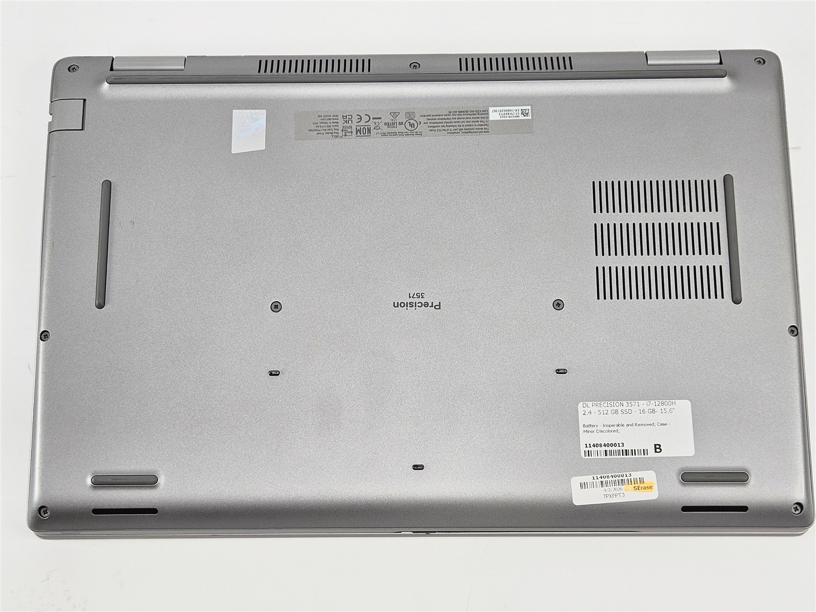 Dell Precision 3571 i7-12800H 16GB 512GB SSD 15.6″ HDMI 2.0 Thunderbolt 4