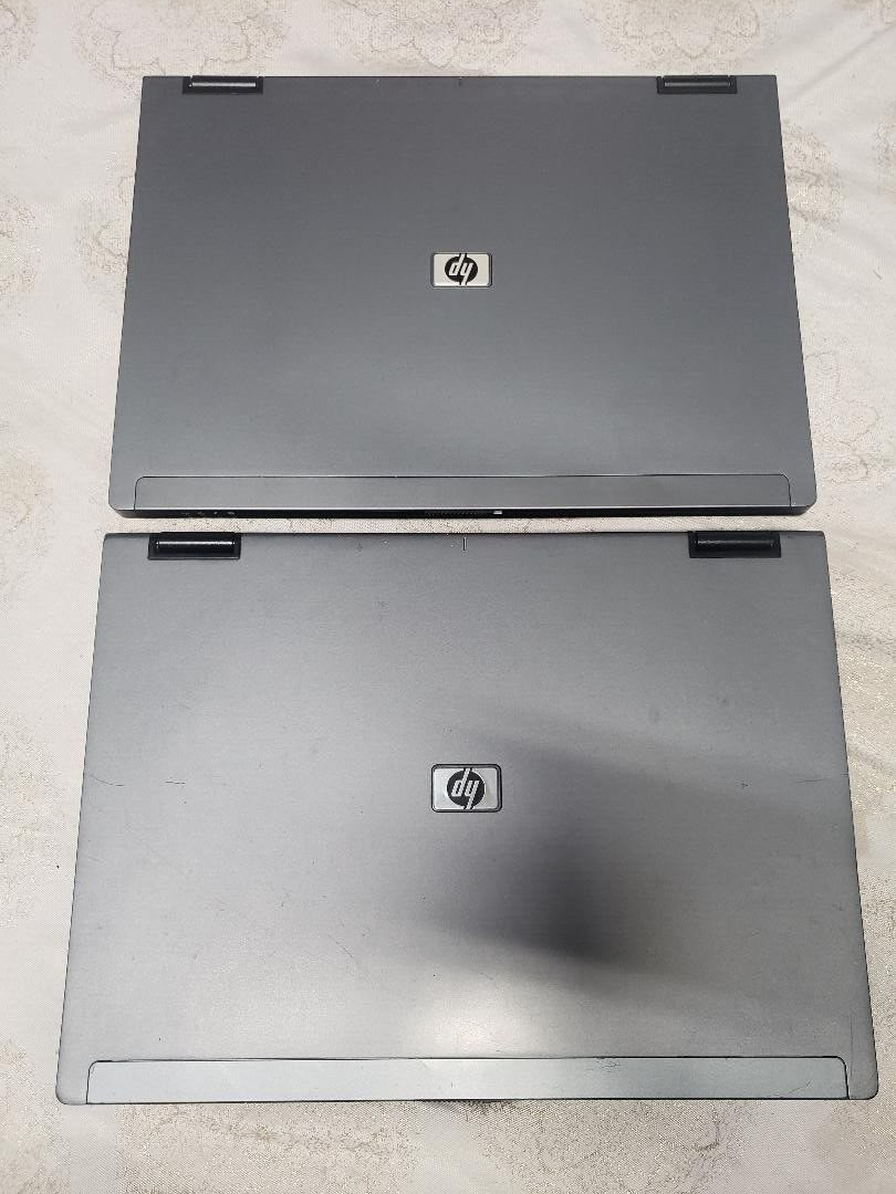 Lot of ( 2 ) HP Compaq 6910p Laptop Core 2 Duo T7100 – 2GB RAM No HDD