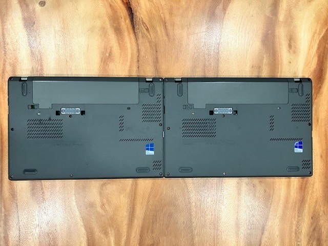 (LOT of 2) Lenovo ThinkPad X240/250 i5-4300/5300 8GB RAM Boots to BIOS NO OS/HDD