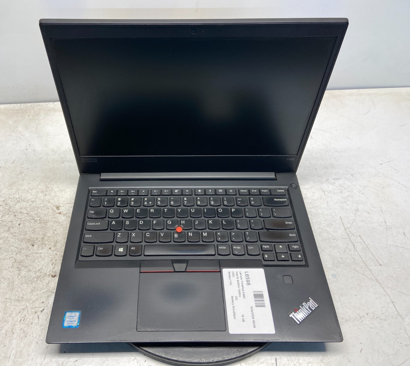 Lenovo ThinkPad E490 Intel i5-8265U 1.6GHz 16 GB NO HDD