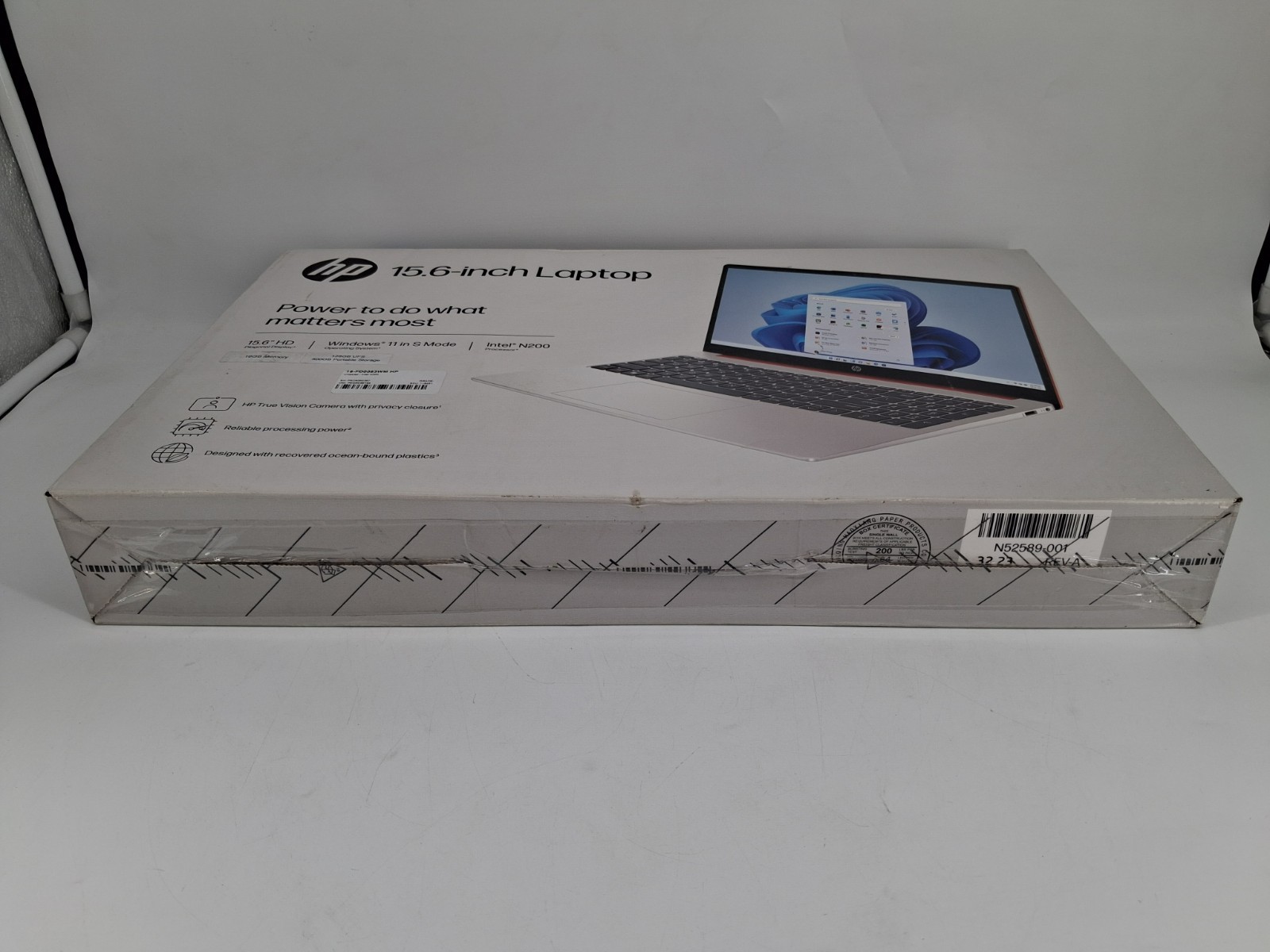 HP 15-FD0083WM Intel N200 1.00GHz LAPTOP 16GB 128GB RED – NEW