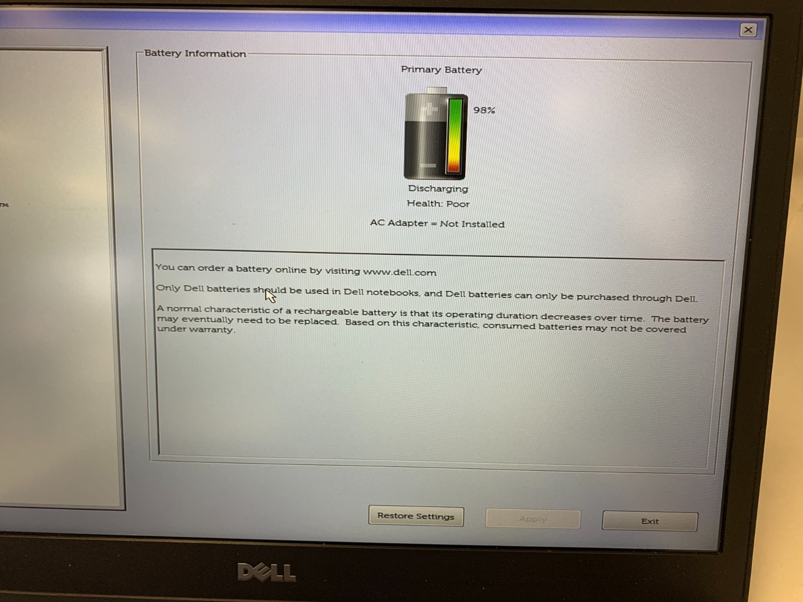 Dell Latitude 5480 14″ FHD i5-6440HQ 2.6GHz 4GB RAM No SSD/OS