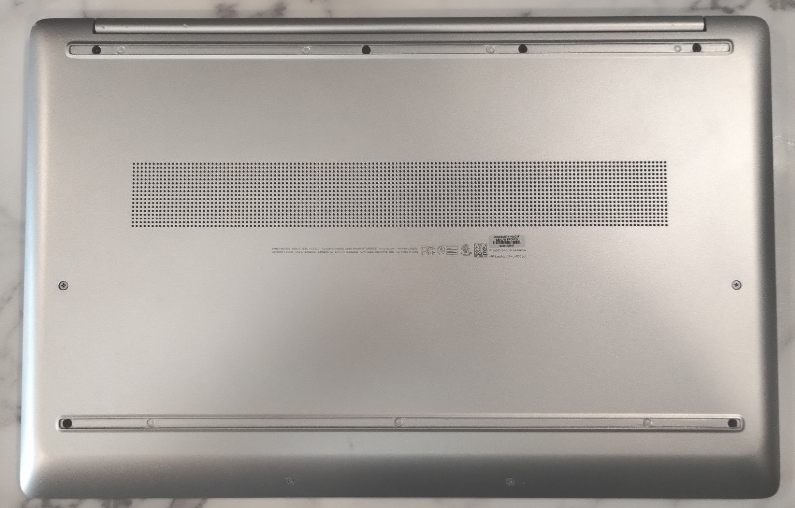 HP Laptop 17-cn1063cl – NO RAM – NO DRIVE – PARTS ONLY – WORKED PRIOR 2 DISASSEM