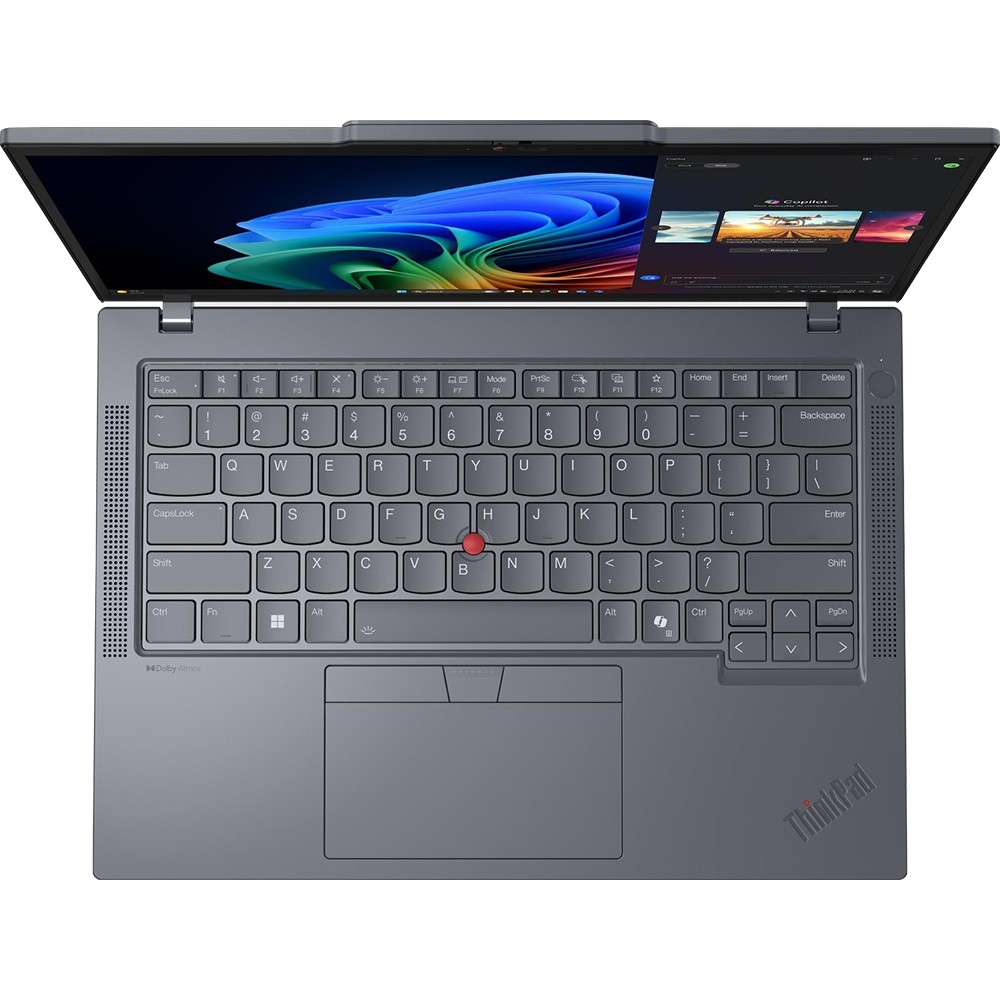 Lenovo 14″ ThinkPad T14 Gen 6 Copilot+ PC Notebook in Gray – 21QJ00CRUS