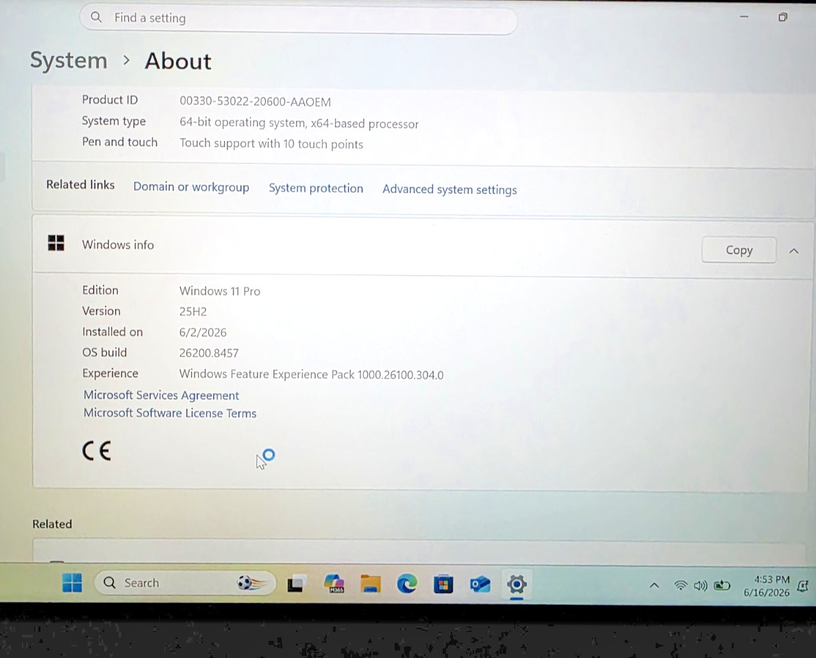 Lenovo ThinkPad T490s I7-8665U 16GB 256GB NVMe Win 11 Pro Reconditioned