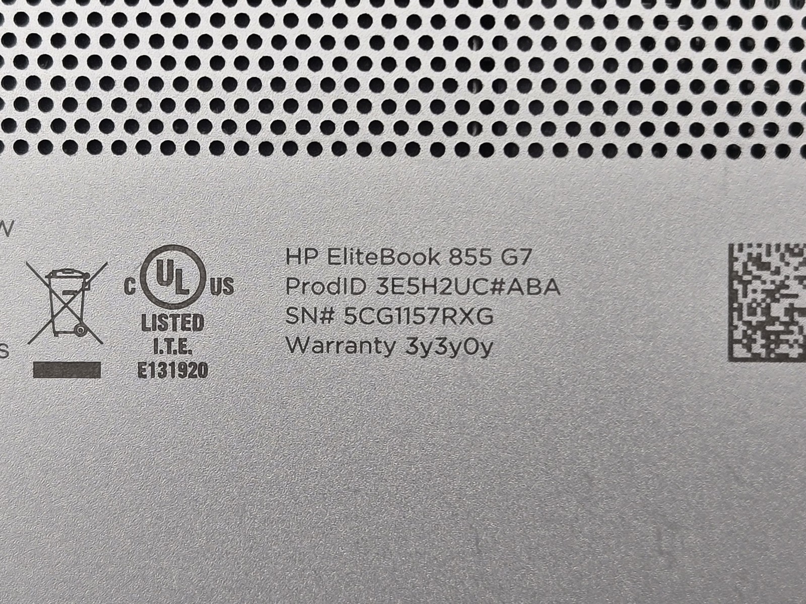 HP EliteBook 855 G7 15″ FHD Touch RYZEN 7 PRO 4750U 512GB SSD 16GB W11P IRCam