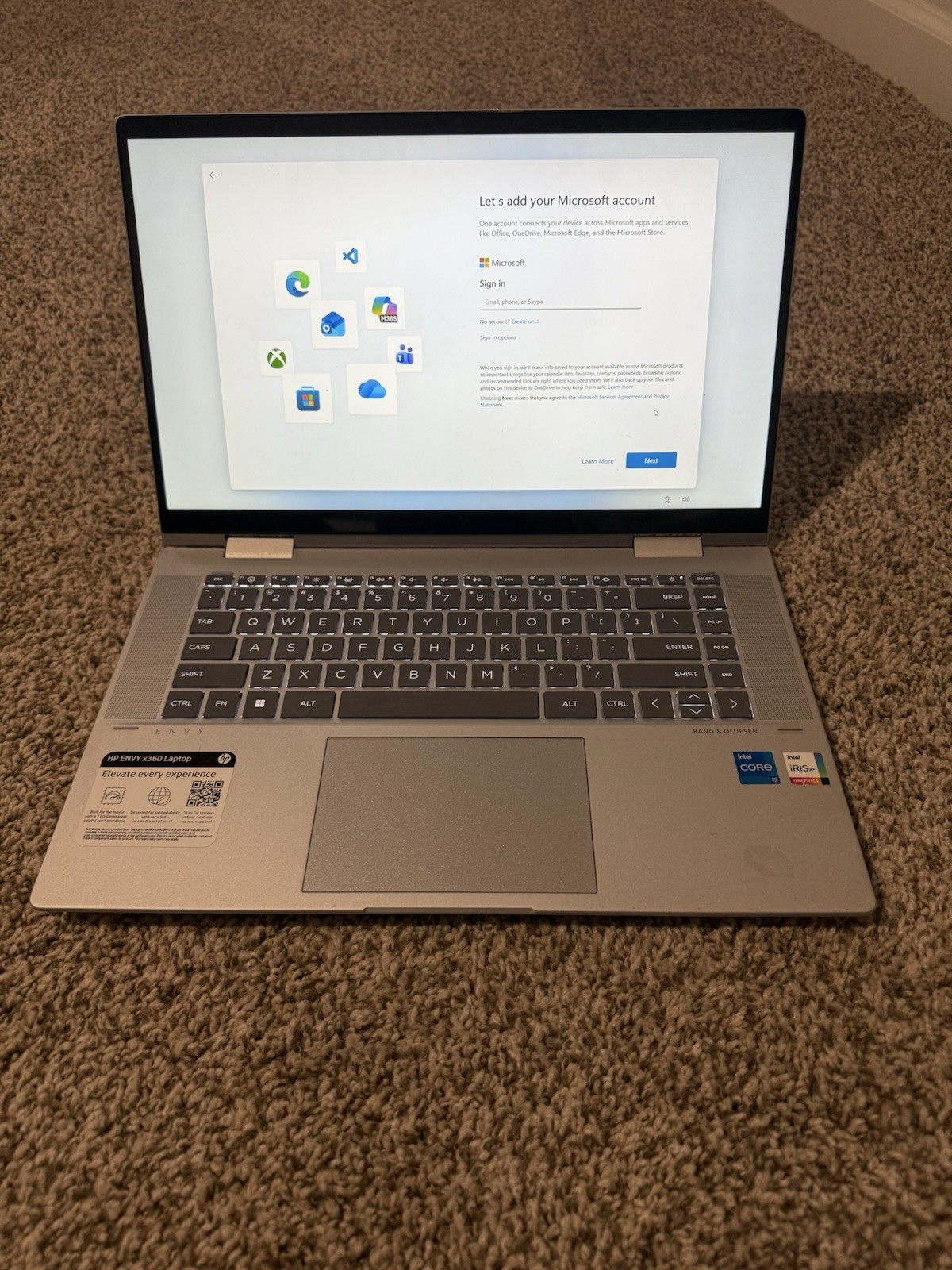 HP ENVY x360 15.6″