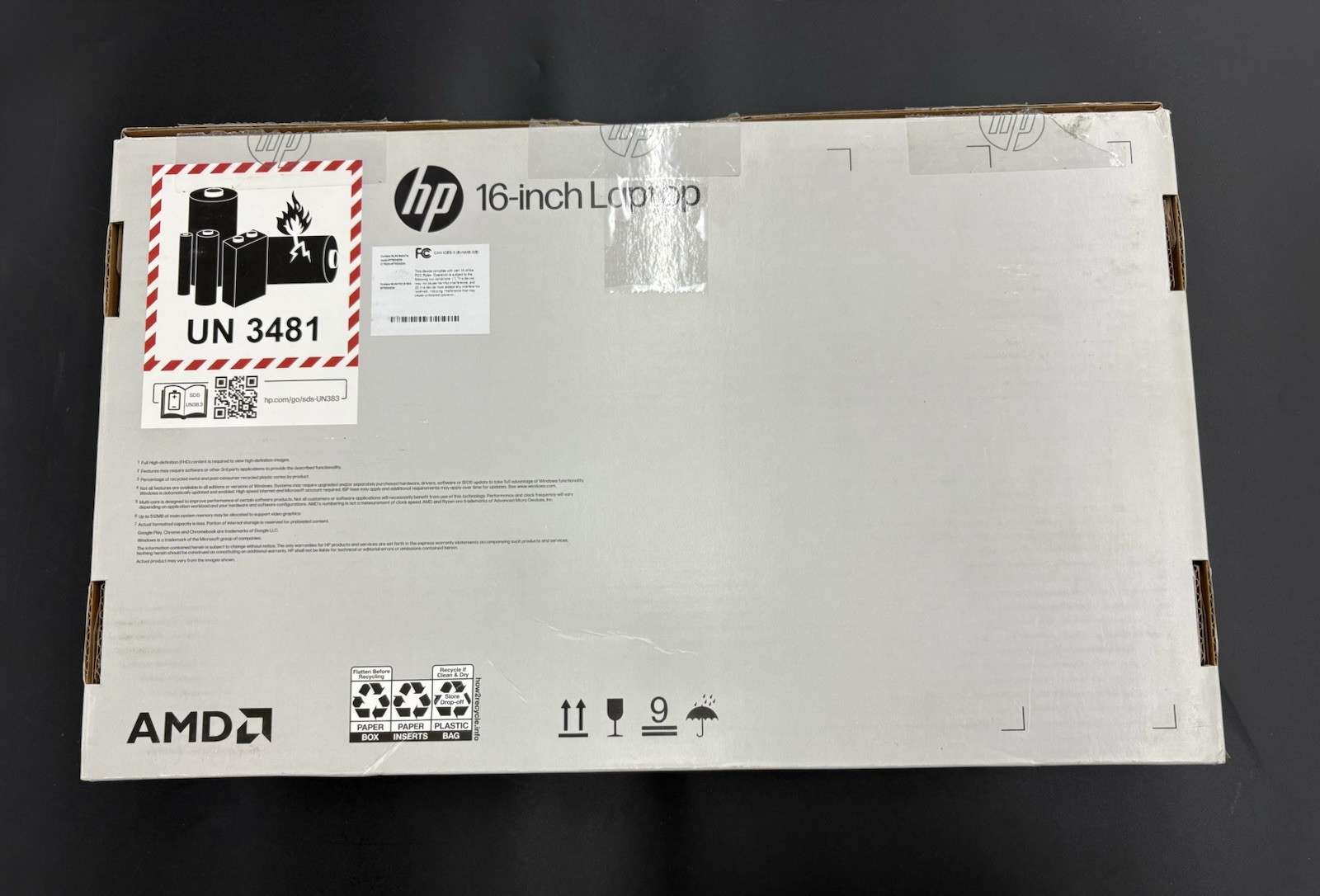 HP Omnibook 5 16 inch Windows Laptop AMD Ryzen 5-8540U AI PC 8GB RAM 512GB SSD