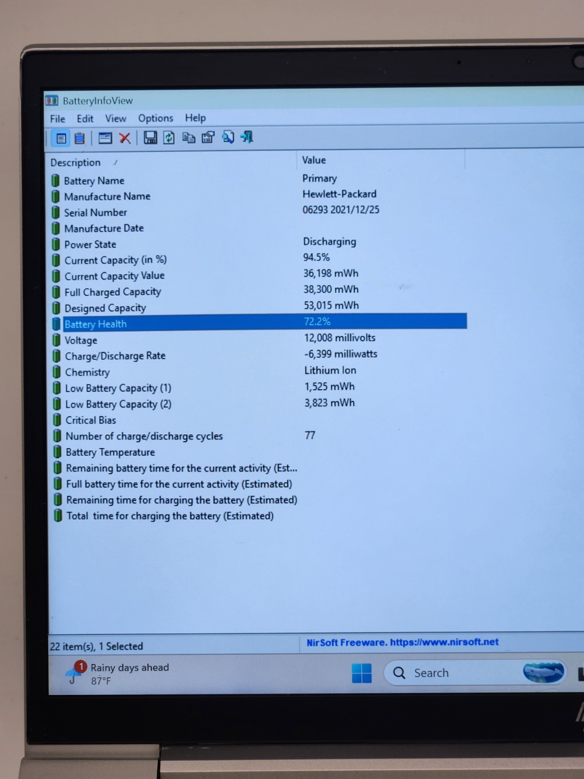HP EliteBook 840 G8 14″ Laptop Intel i5-1145G7 2.6GHz 16GB 512GB SSD Win 11 Pro