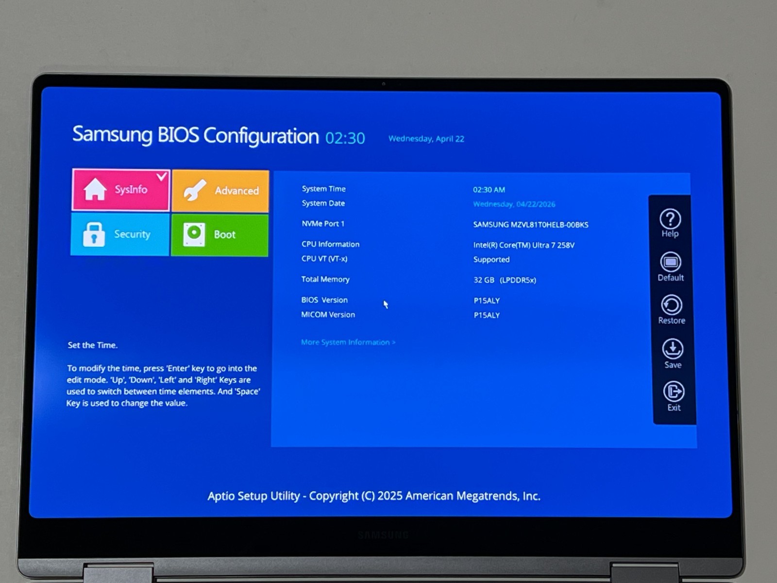 Samsung Galaxy Book5 PRO 360 16″ Intel Ultra 7 32GB RAM 1TB SSD NP960QHA #235Y