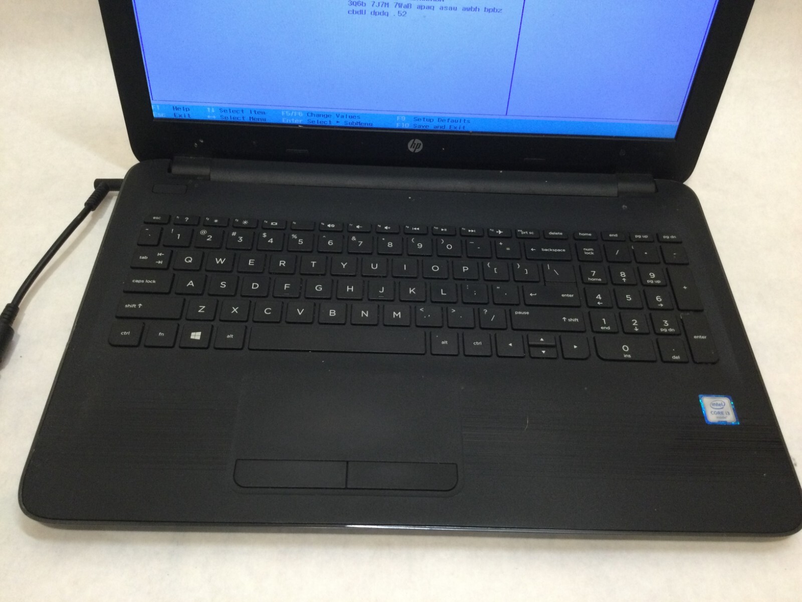 HP 250 G5 15.6” / Intel Core i3-6006U @ 2.00GHz / (MISSING PARTS!) -MR