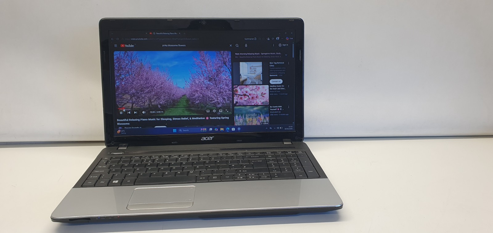 ACER TRAVELMATE P253 LAPTOP 2ND GEN i3-2348M 15.5″ 8GB 240GB SSD HDMI WIN11-85