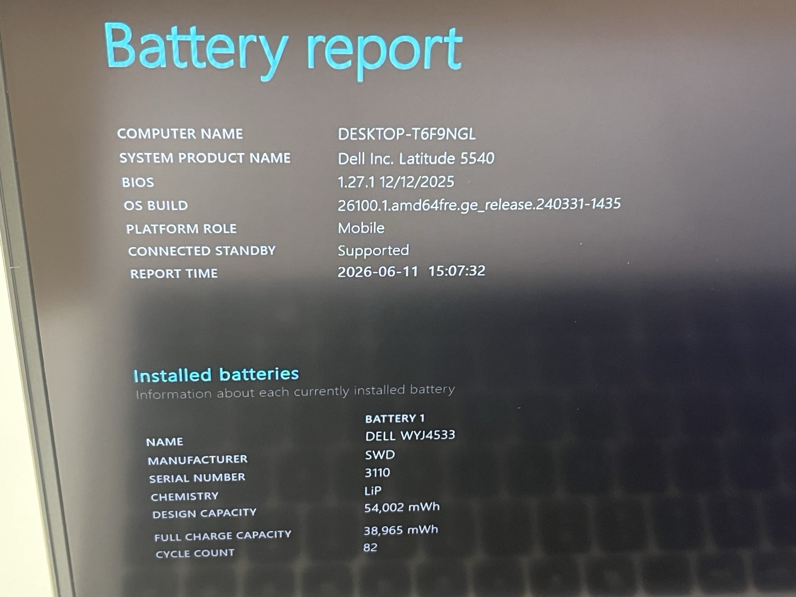 DELL LATITUDE 5540 I5-1345U 15.6″ 8-32GB RAM(config) 512GB NVMe Win11 Pro Touch