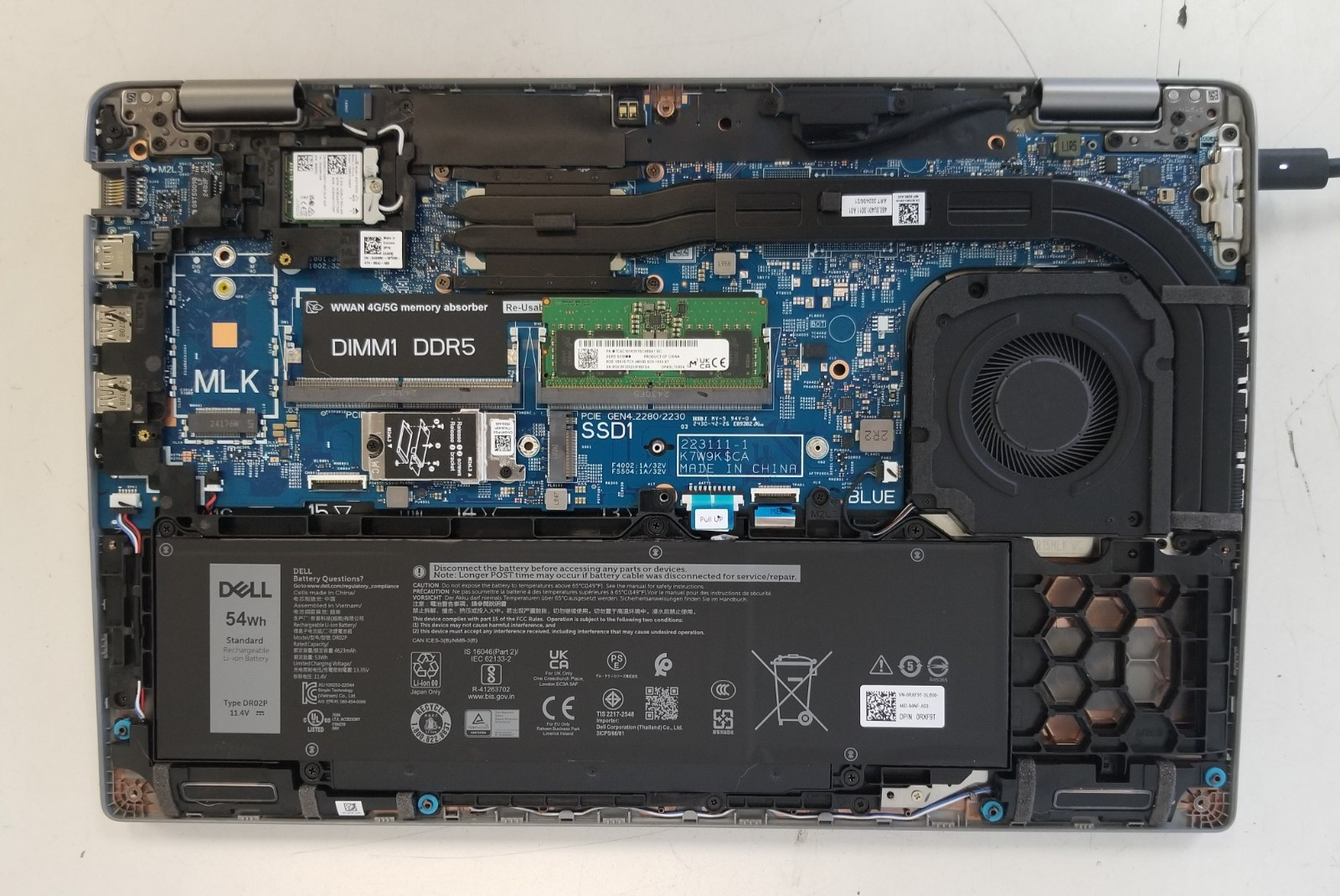 Dell Latitude 5550 / Intel Core Ultra 5 125U / 8GB RAM / No SSD / FREE DELIVERY