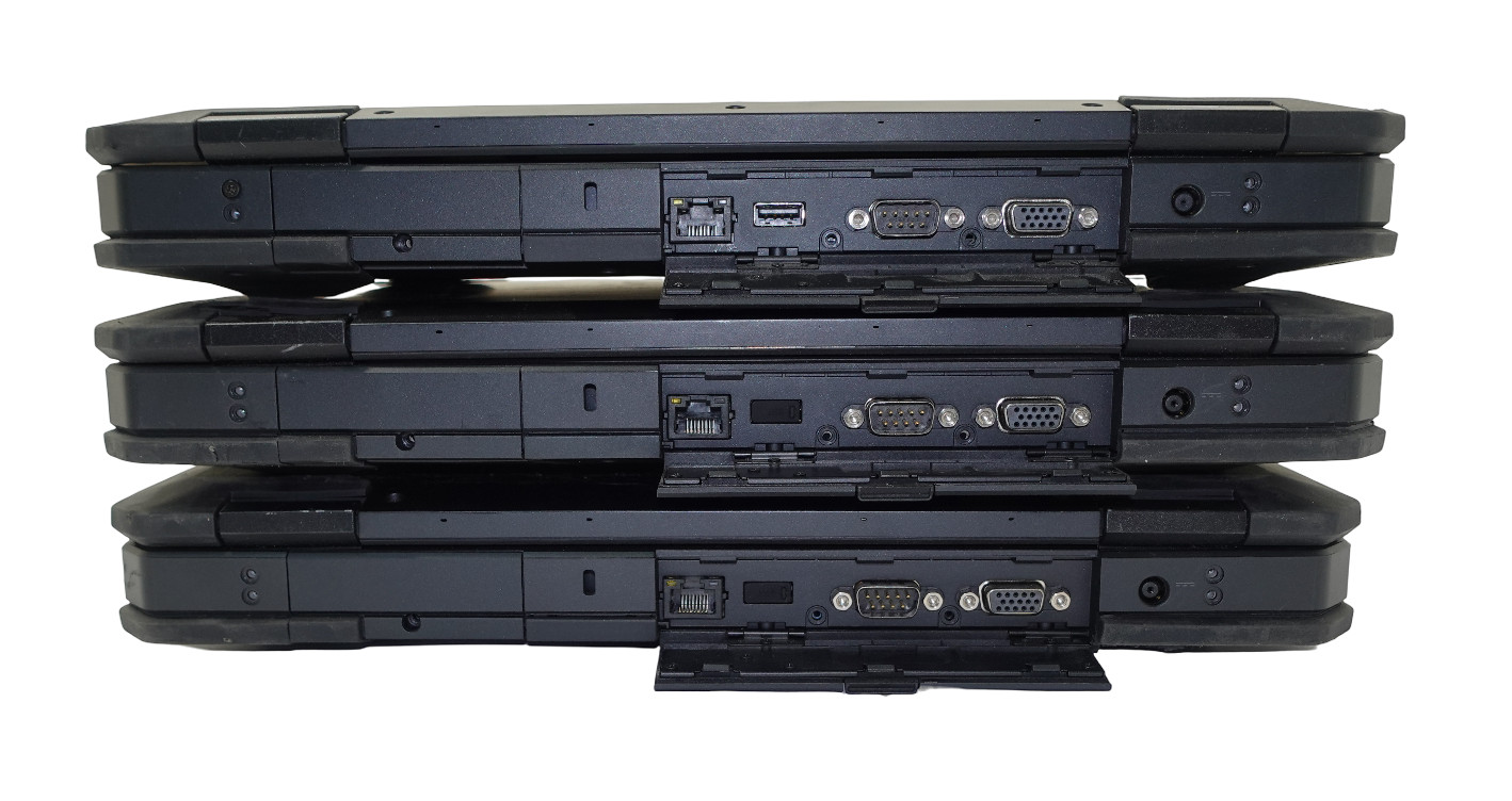 Lot of 3 Dell Latitude 14 Rugged 5414 Core i3-6100U 2.3GHz No SSD – Laptop