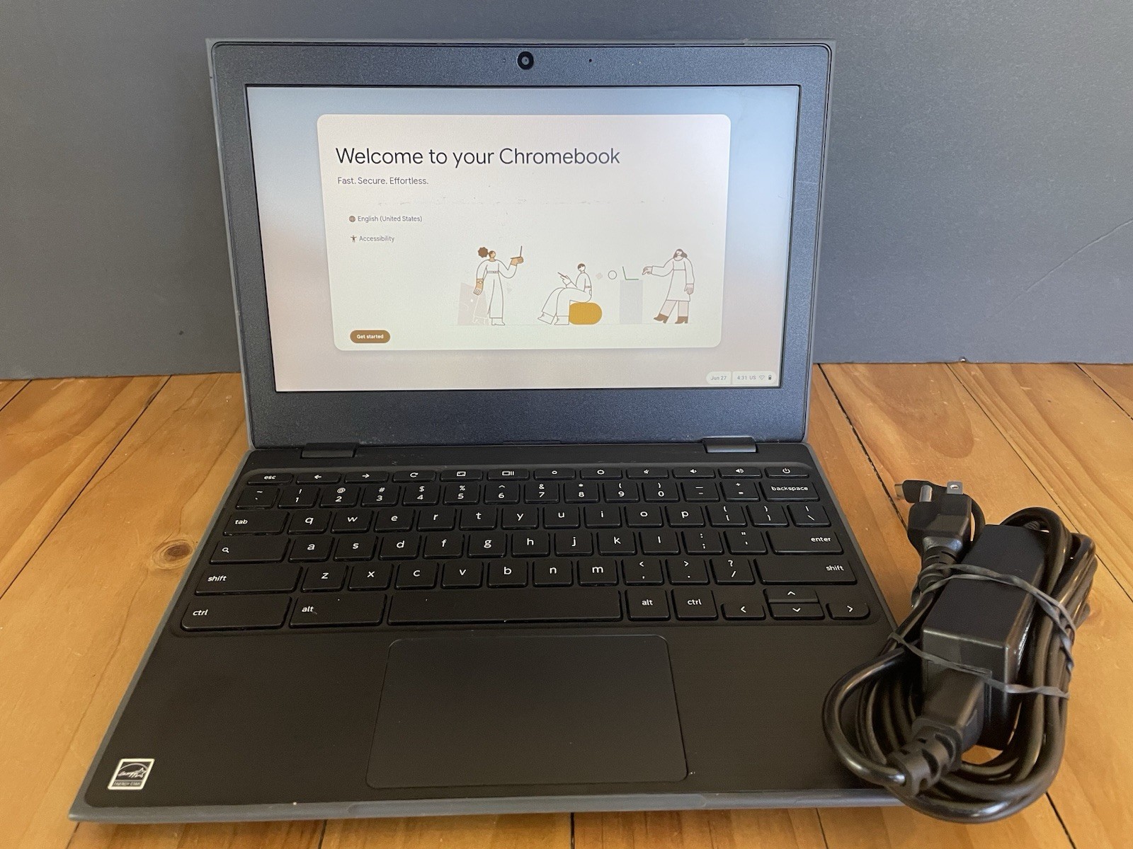 Lenovo 100e Chromebook 2nd Gen 11.6” 4GB 32GB WiFi Tested + USB-C Charger
