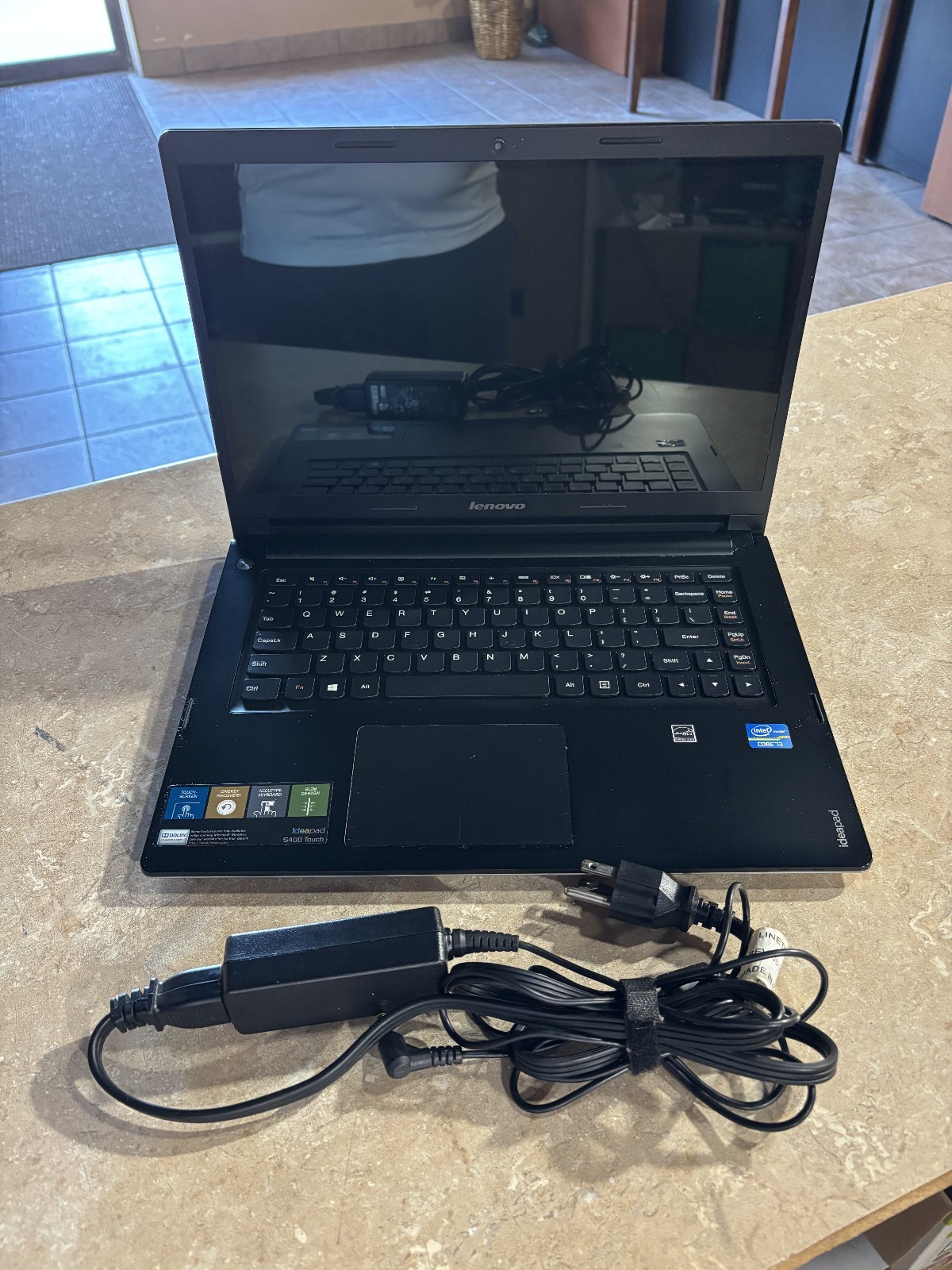 Lenovo IdeaPad S400 Touch i3-3217U 8GB RAM 120GB SSD W11P Touchscreen Bad Batt