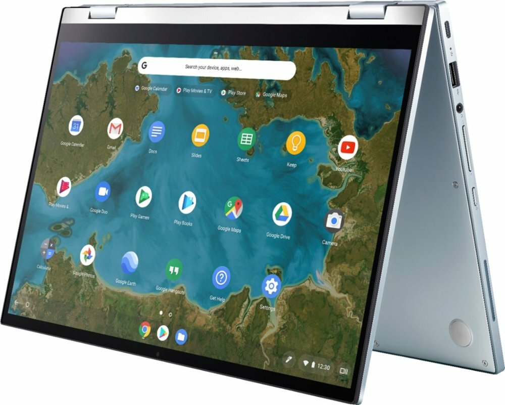 ASUS 2-IN-1 14″ FULL HD TOUCH-SCREEN CHROMEBOOK C433TA-BM3T8 LAPTOP NEW OFFER!