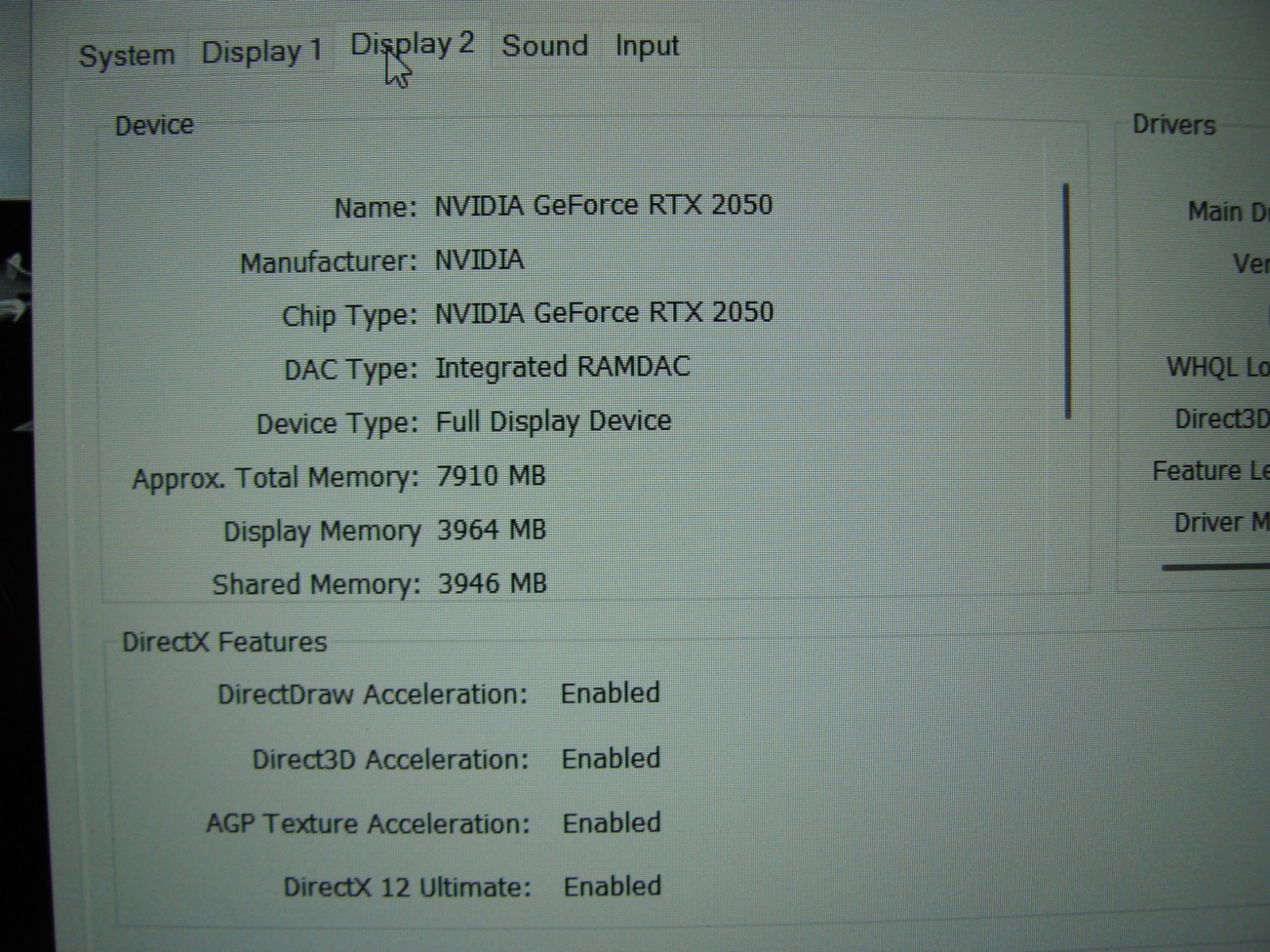 MSI Thin GF63 15.6” FHD 144hz i5-12450H 2.0GHz 8GB 1TB SSD RTX 2050 Battery 99%