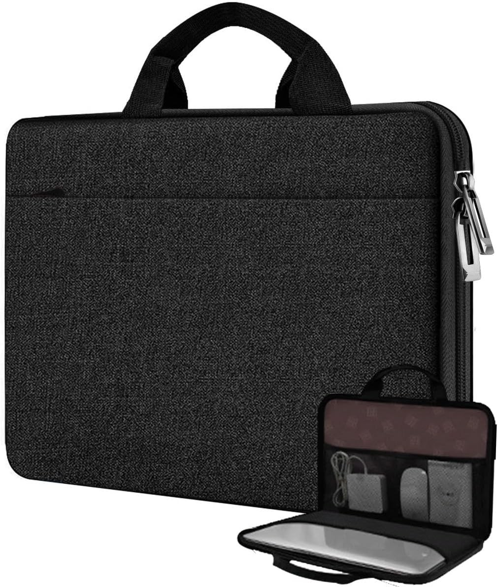 Laptop Case 13.3-14 inch Sleeve, Water-Resistant Shockproof Bag for MacBook Pro/