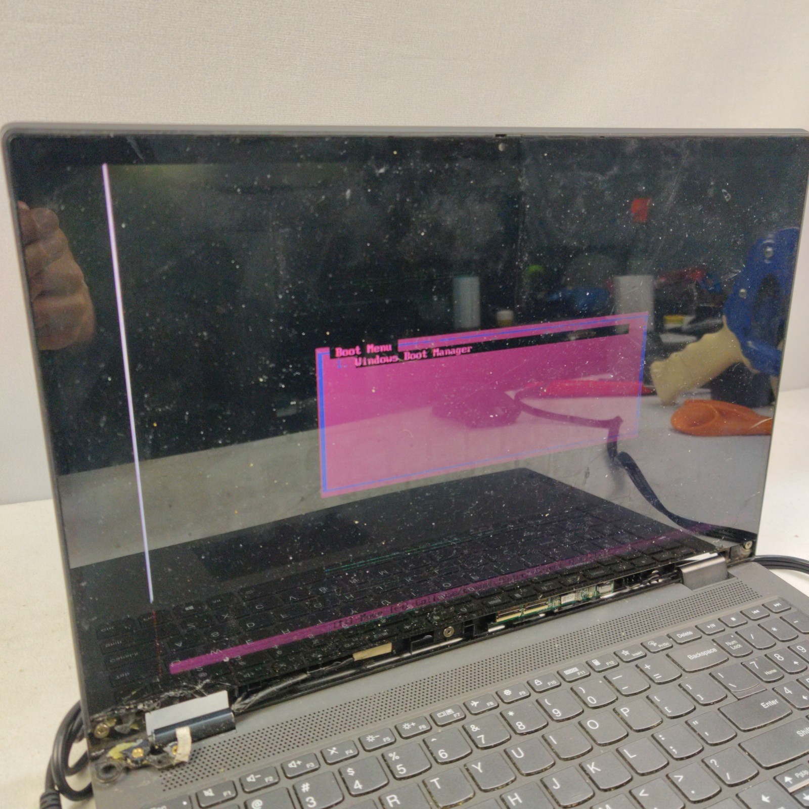 FOR PARTS, Lenovo IdeaPad Flex 5 15IIL05 i7-1065G7 16GB 15.6″ NO SSD/OS/ADAPTER