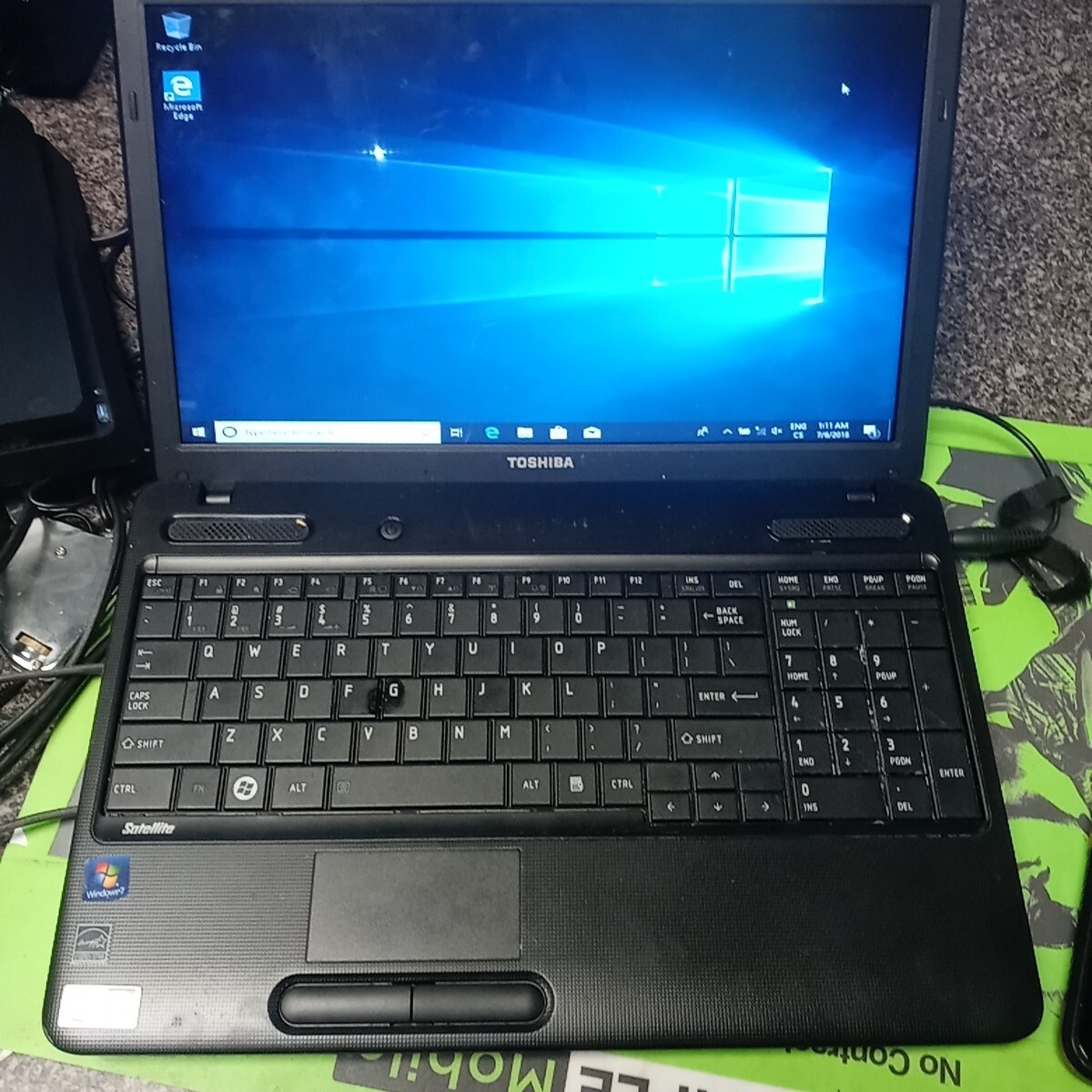 Toshiba Satellite 15.6″ Laptop C655D-AMD 4GB 240GB SSD