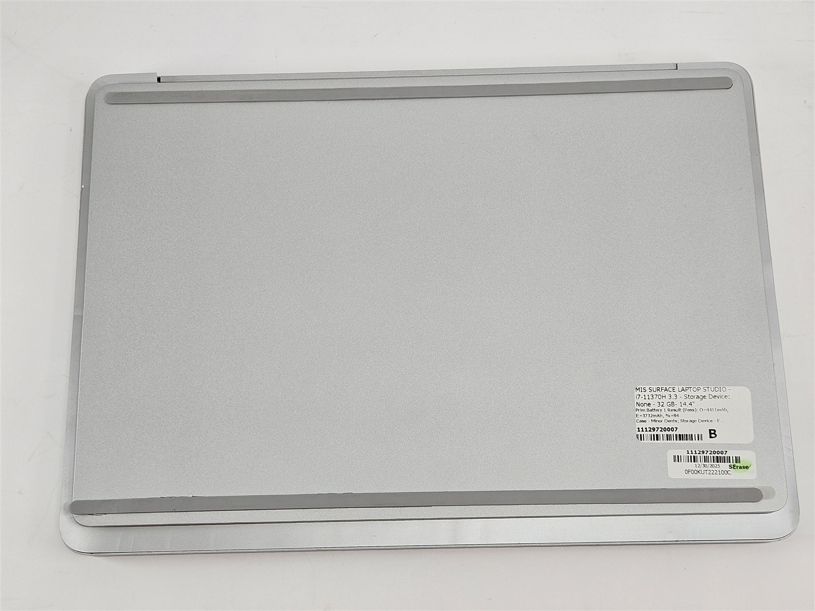 Microsoft 14.4″ Surface Laptop Studio 1964 i7-11370H 32GB RAM No SSD Platinum