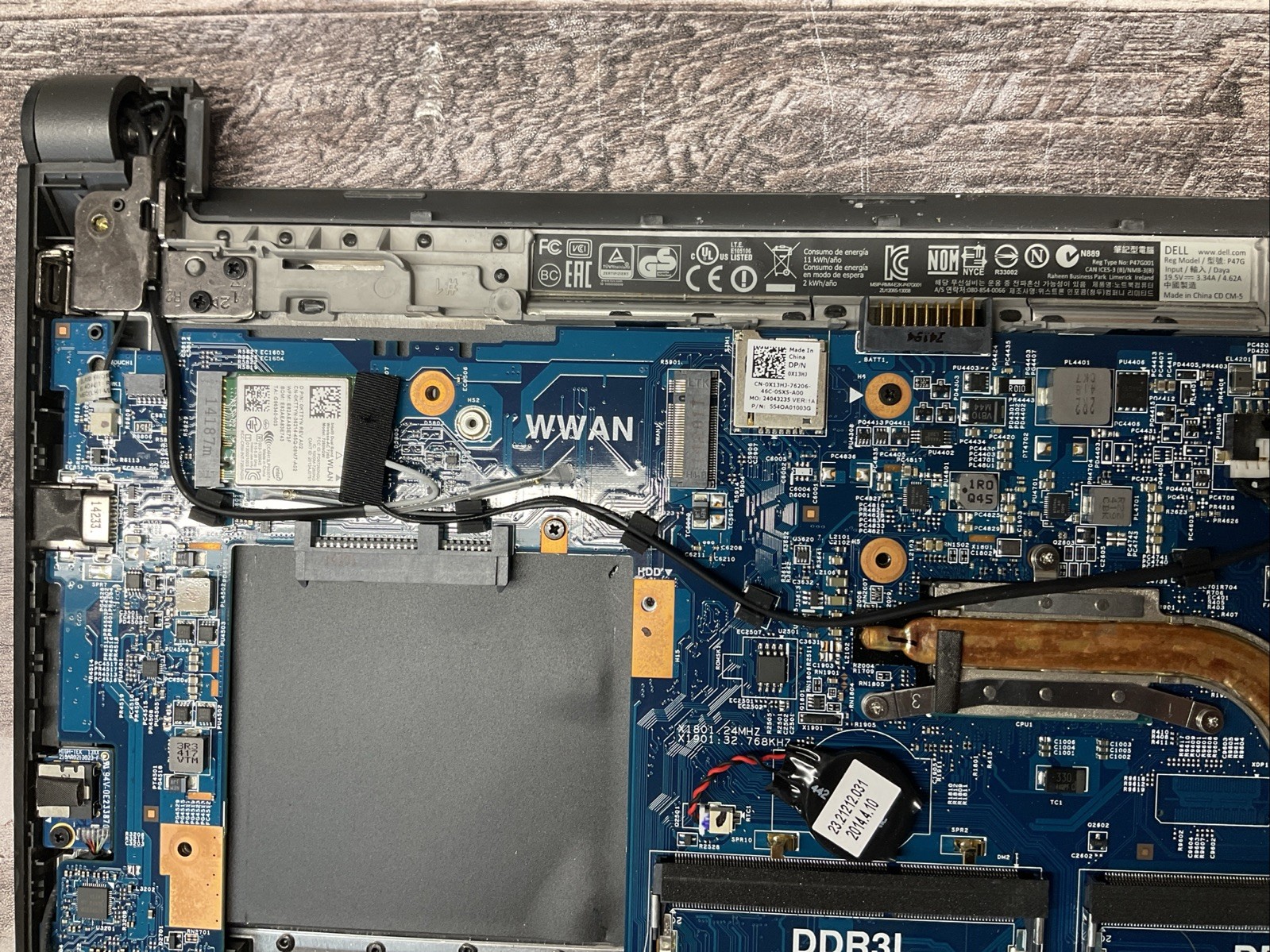 Dell Latitude 3340 / Intel Celeron / BIOS Unlocked / Parts Repair / C15