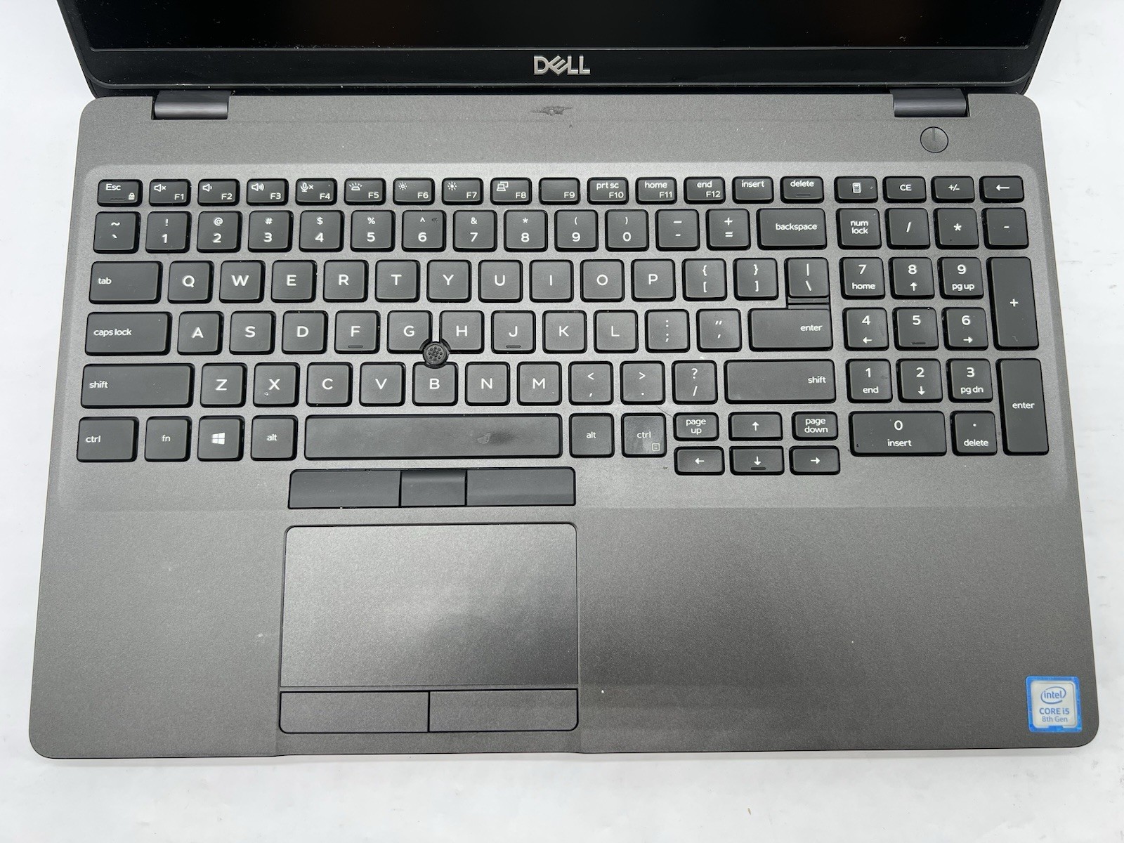 Dell Latitude 5500, i5-8265U CPU, @ 1.60GHz, 8GB RAM, 256GB NVMe- No OS/Charger