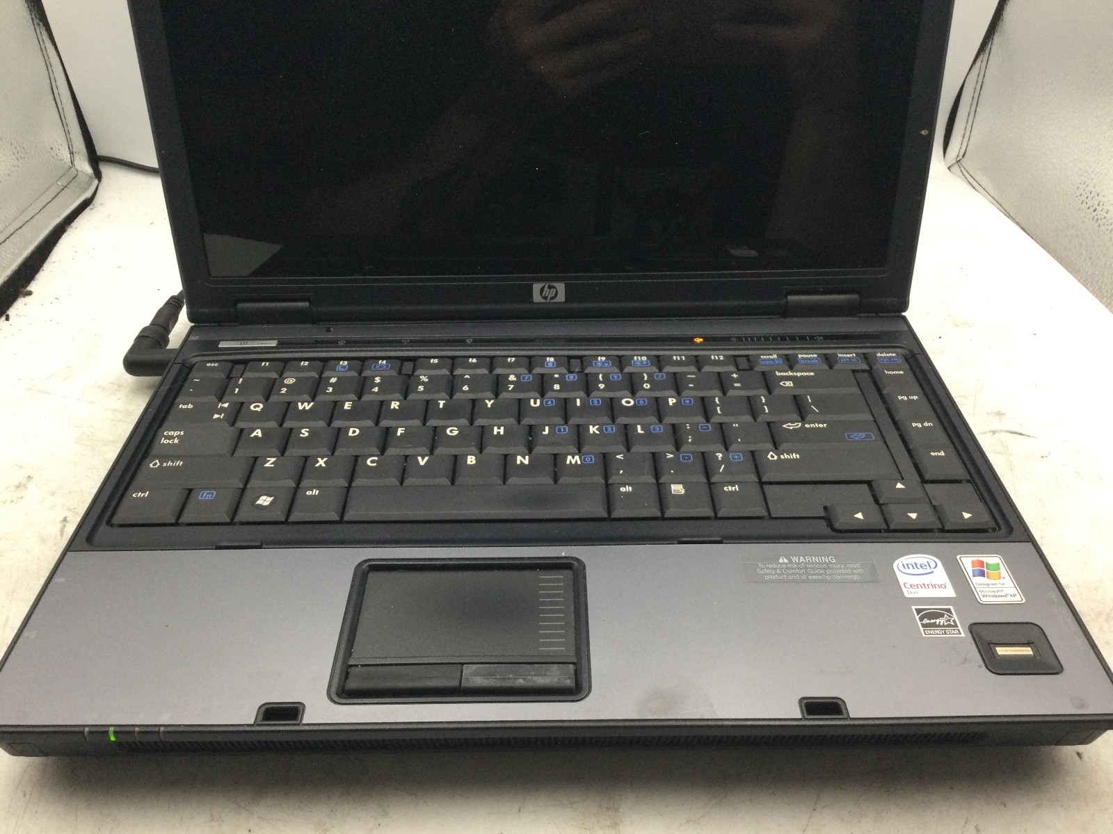 HP COMPAQ 6510B – FOR PARTS/BAD LCD – INTEL CENTRINO – 1GB RAM – READ DESC – BB