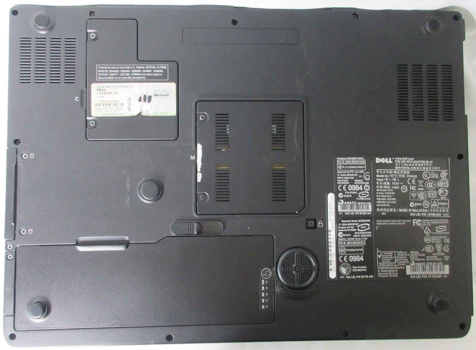 Dell Inspiron 9400 PP05XB C2Duo 120GB HDD 2GB RAM Windows XP Pro w/ Adapter READ