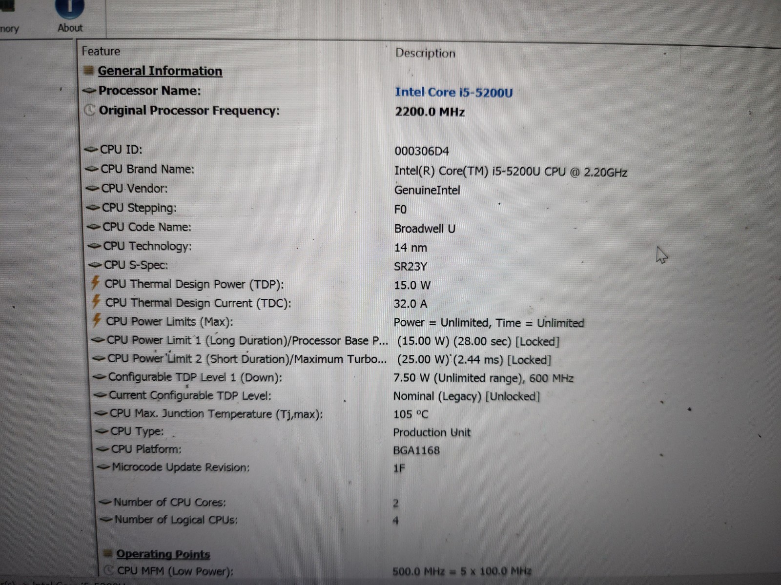 Dell Inspiron 13-7353 13.4″ i5-5200u 2.20Ghz 8GB RAM 500gb !!READ!