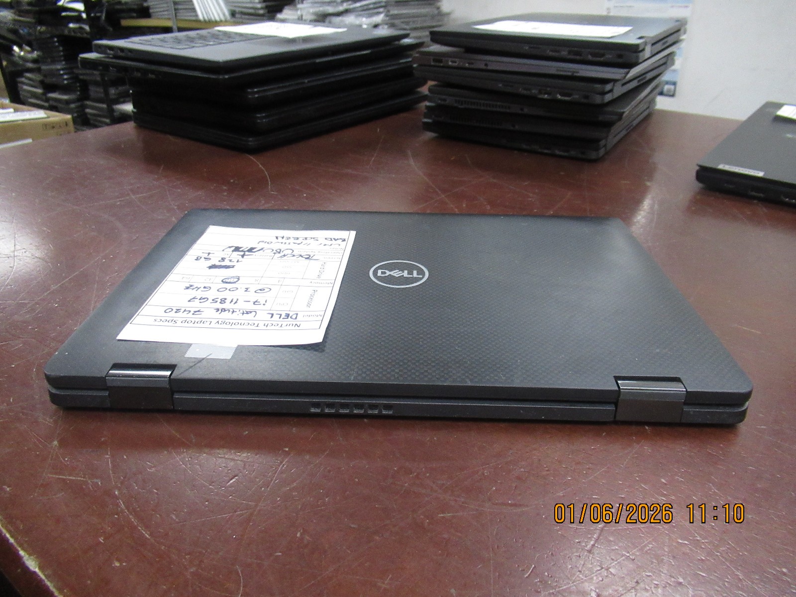 Dell Latitude 7420 i7 1185G7 3.00GHz 16GB 128GB M2SSD 14” Ubuntu Laptop w/ AC