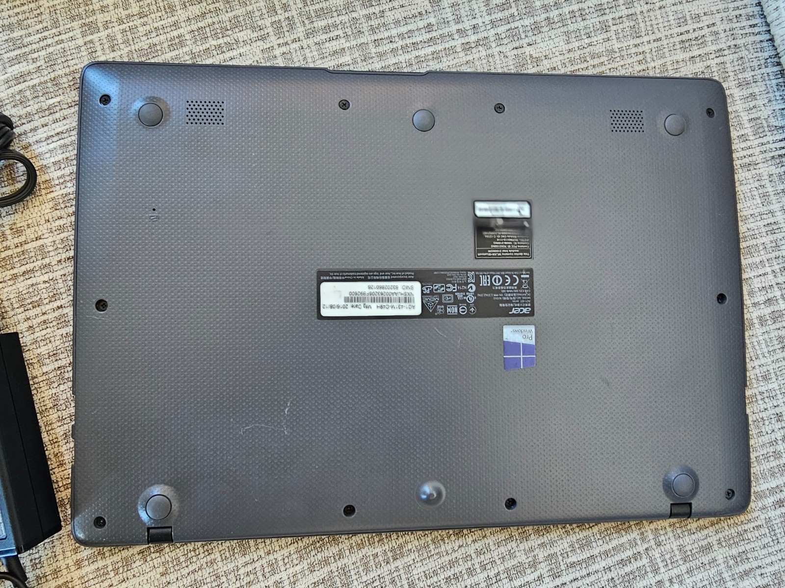 Acer N15V2 14″ Notebook AO1-431 Series With Charger – Works Great, NO HDD – Nice