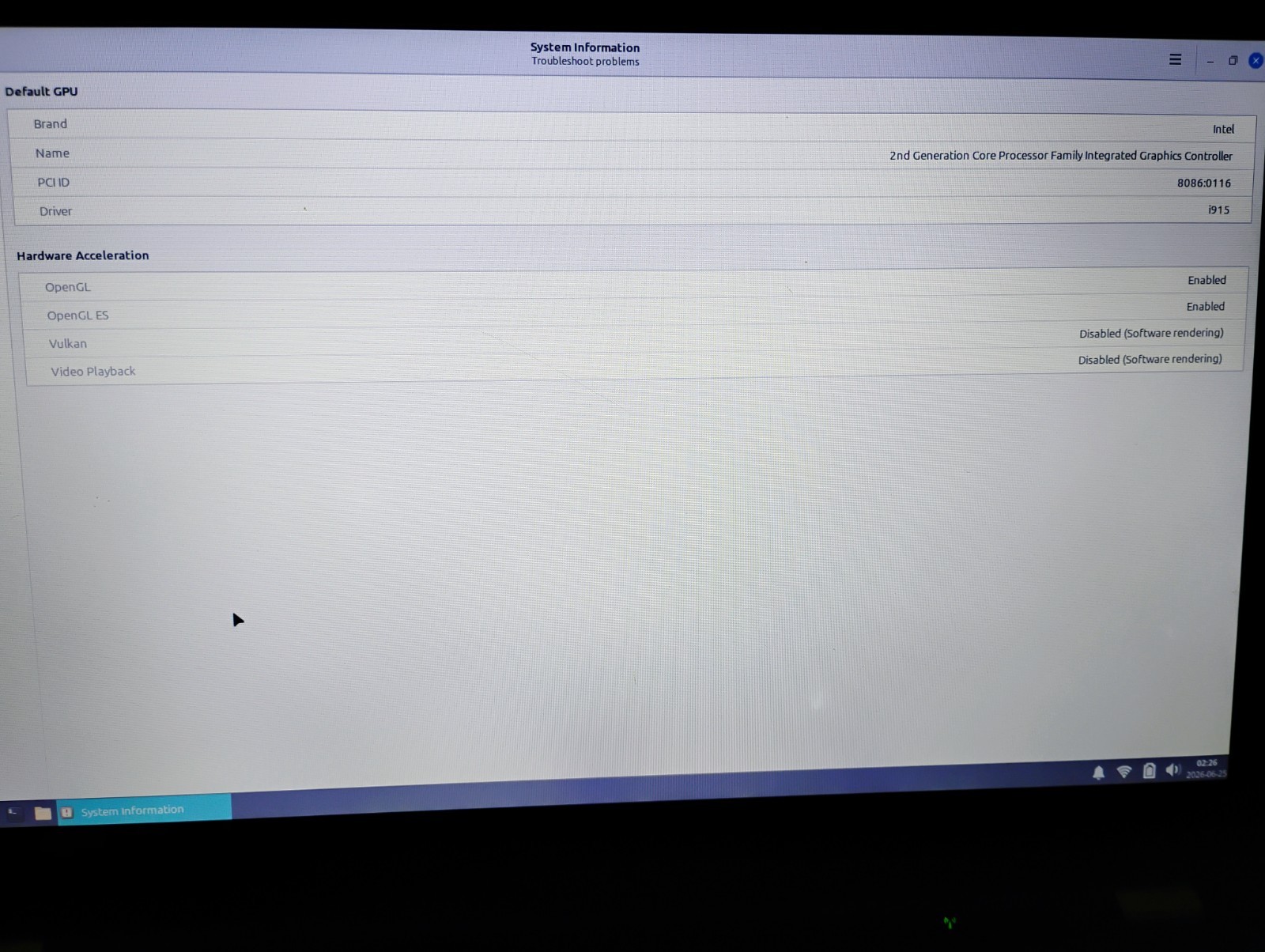 Lenovo T420i Laptop: i3-2130M, 16GB Ram, 128GB SSD, Webcam, Linux Mint