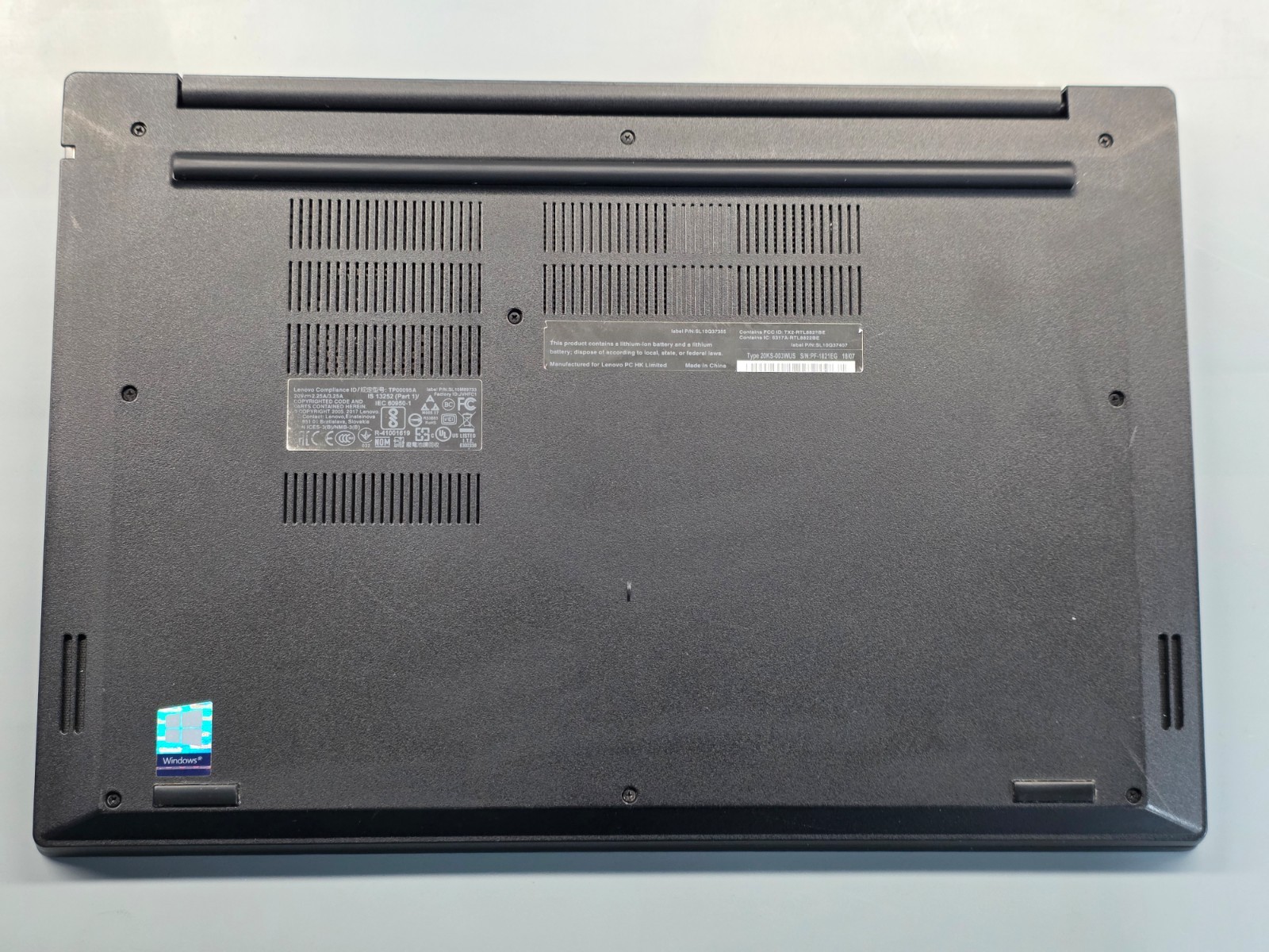 15″ Lenovo ThinkPad E580- i5-7200U, 8GB, 512GB SSD | USB-C + FHD!!