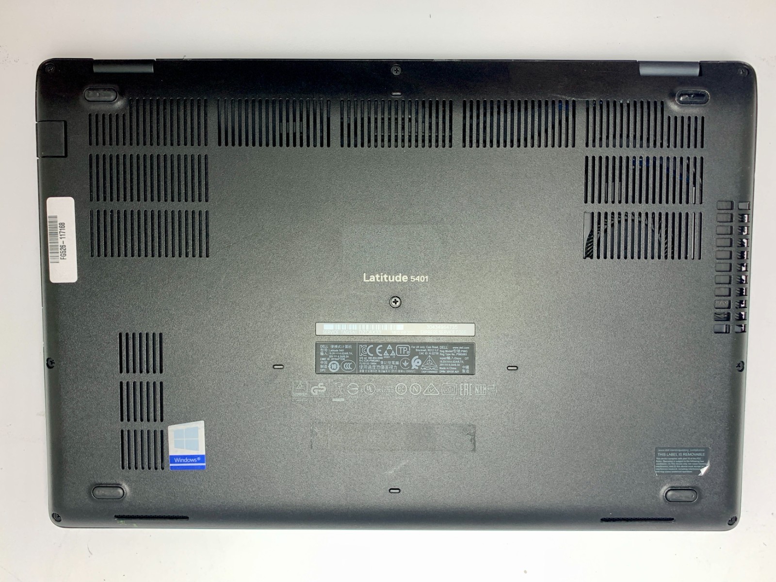 Dell Latitude 5401 | i5-9400H | 8GB RAM | 256GB NVMe | LINUX | LOW BATTERY