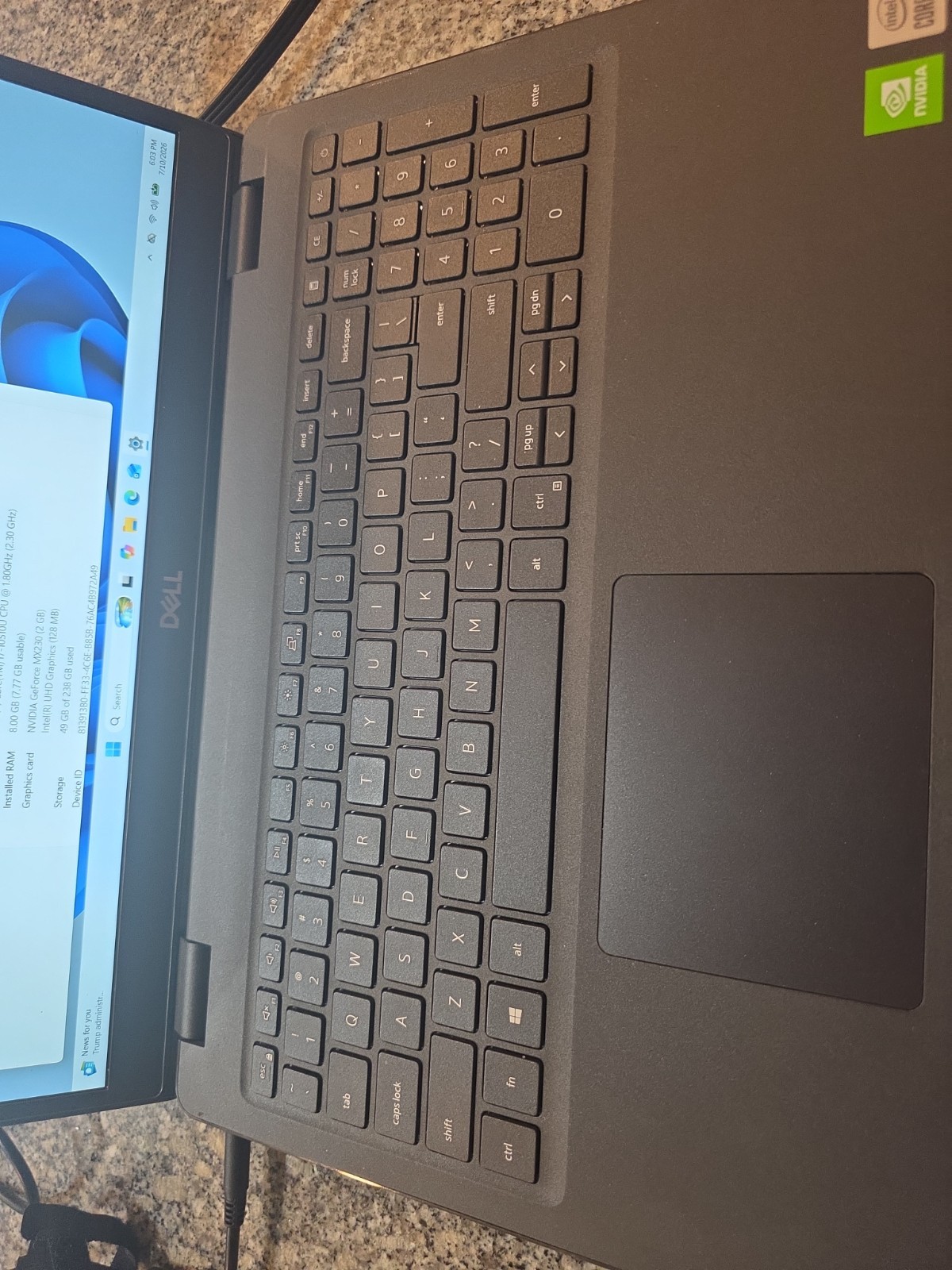 Dell Latitude 3510 15.6″ FHD i7-10510U 8GB 256GB SSD MX230 Win 11 Pro