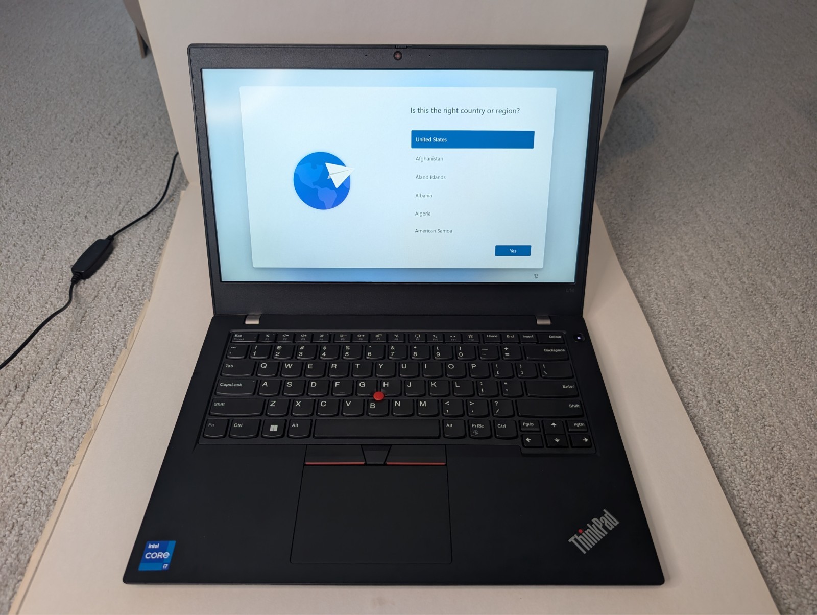 Lenovo ThinkPad L14 Gen 2 i7 11th Gen 16GB RAM 256GB SSD Windows 11 20X2-S90